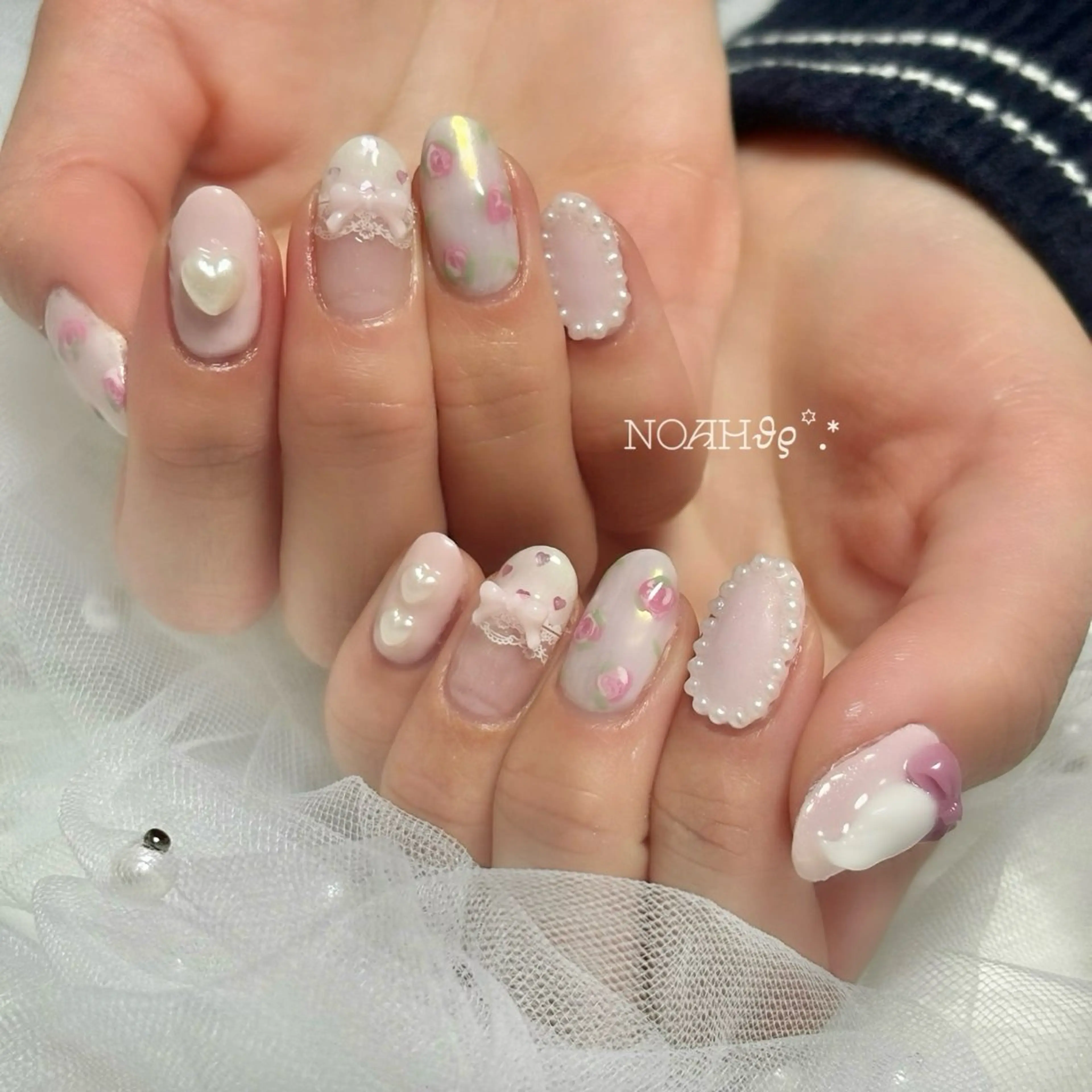 ネイル ハンドネイル Nail salon NOAH 《布施》のネイルデザイン