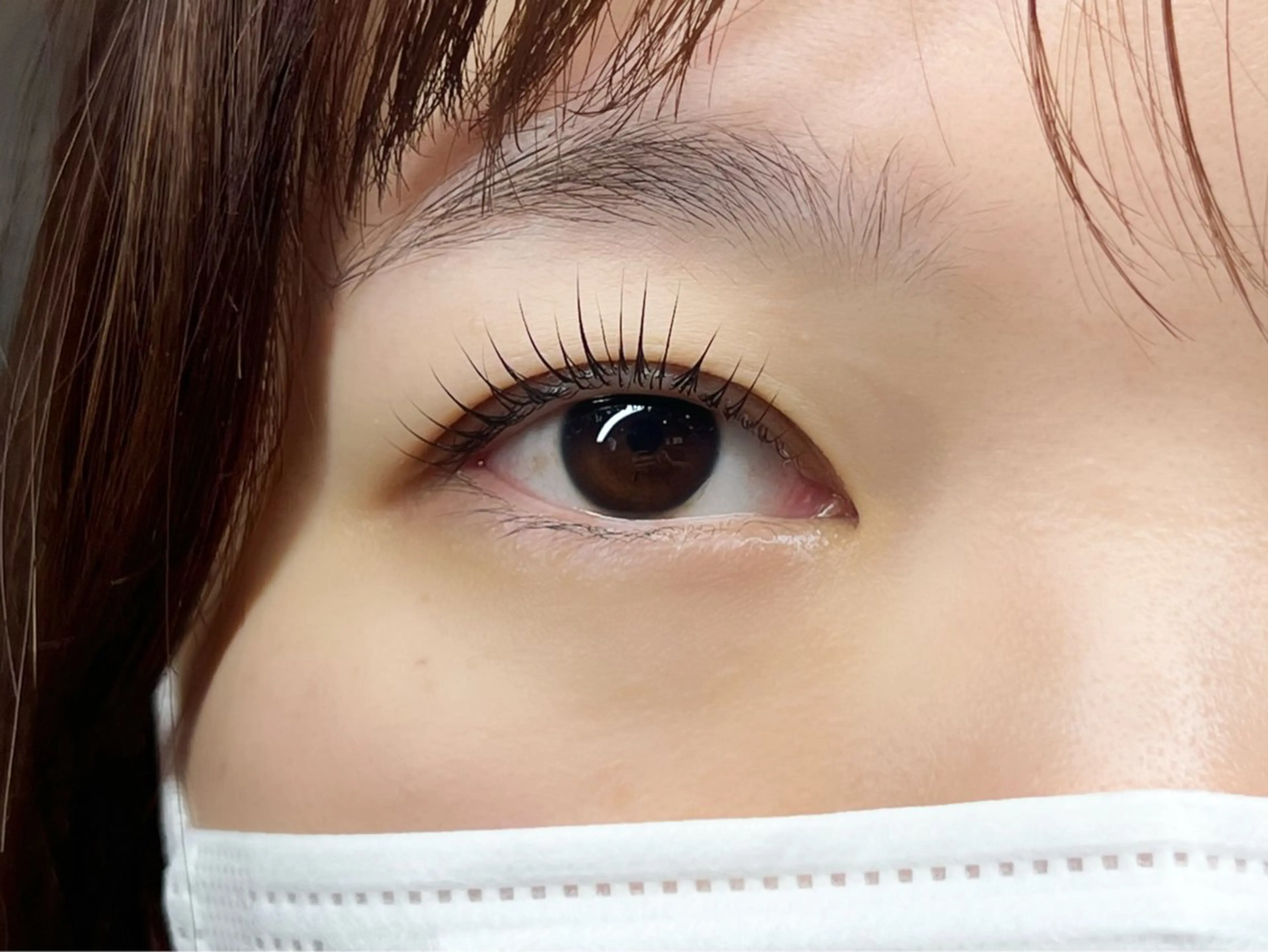 マツエク・マツパ 一重×まつ毛パーマ マツパ 土居 夏美/束感マツエクのマツエク・マツパデザイン