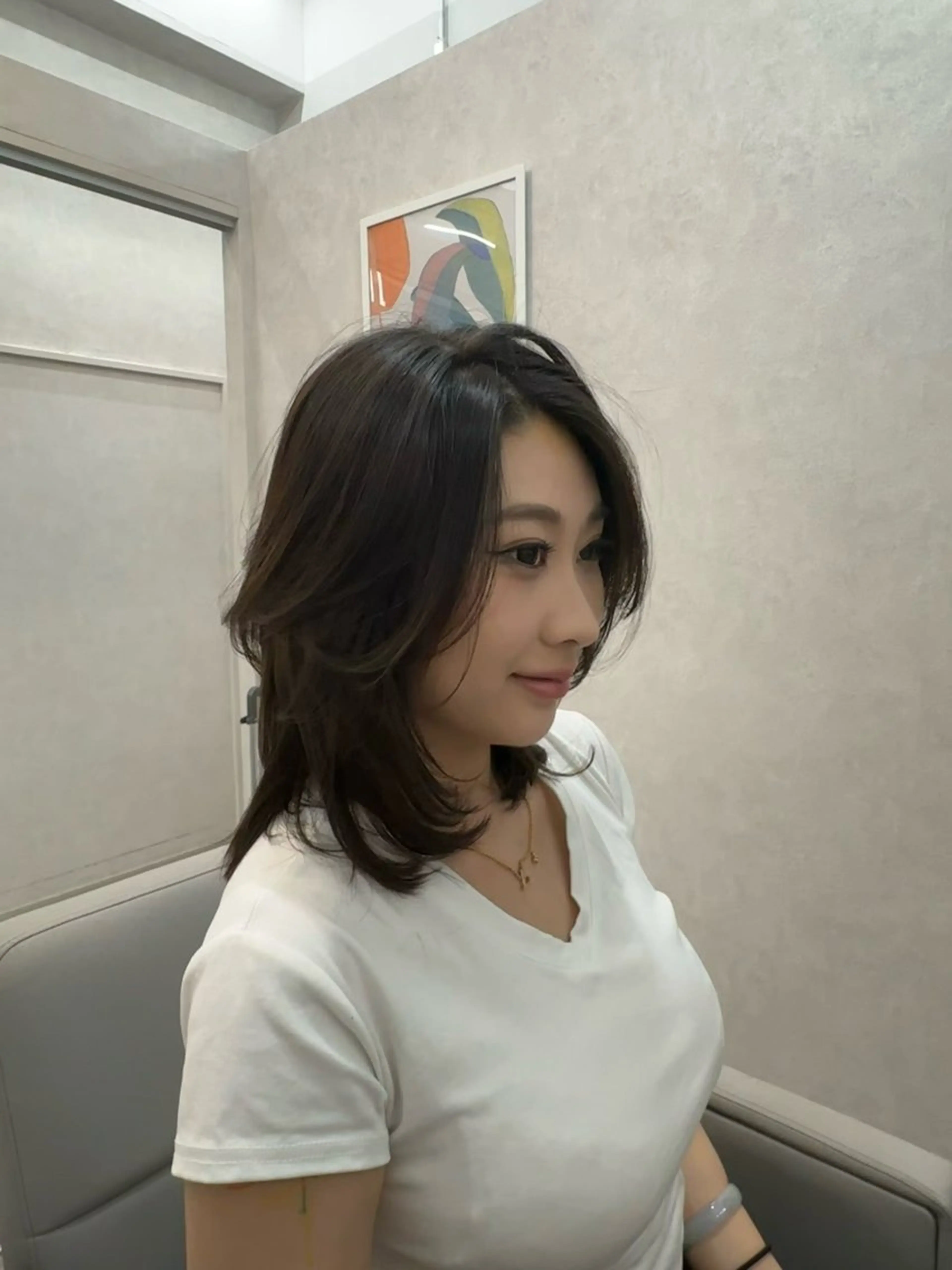 ショート ナチュラル🎀透明感 カラー/香香のヘアスタイル