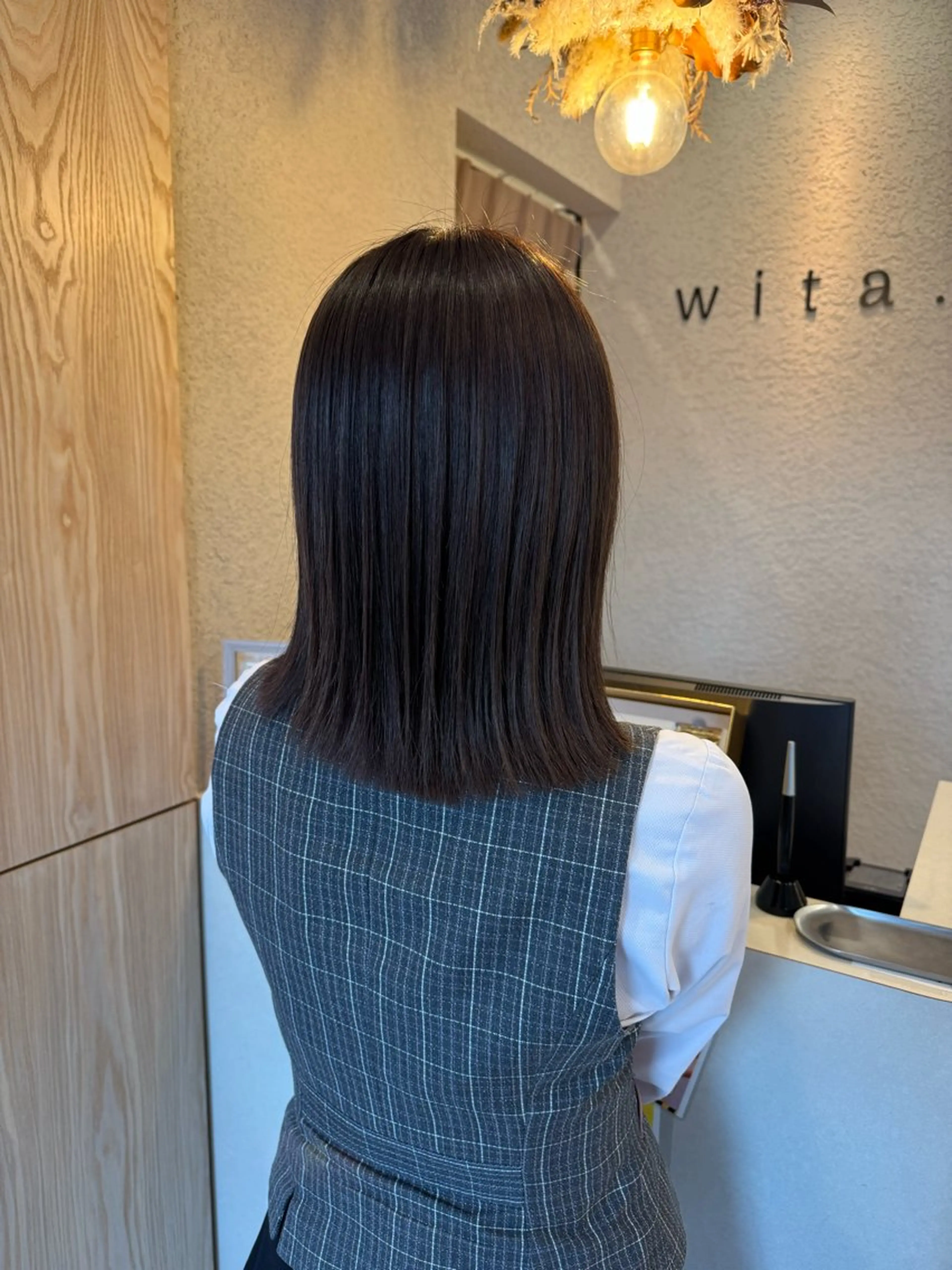 ミディアム カラー カット ヘッドスパ 蟹江 聡太✨レイヤーカットのヘアスタイル