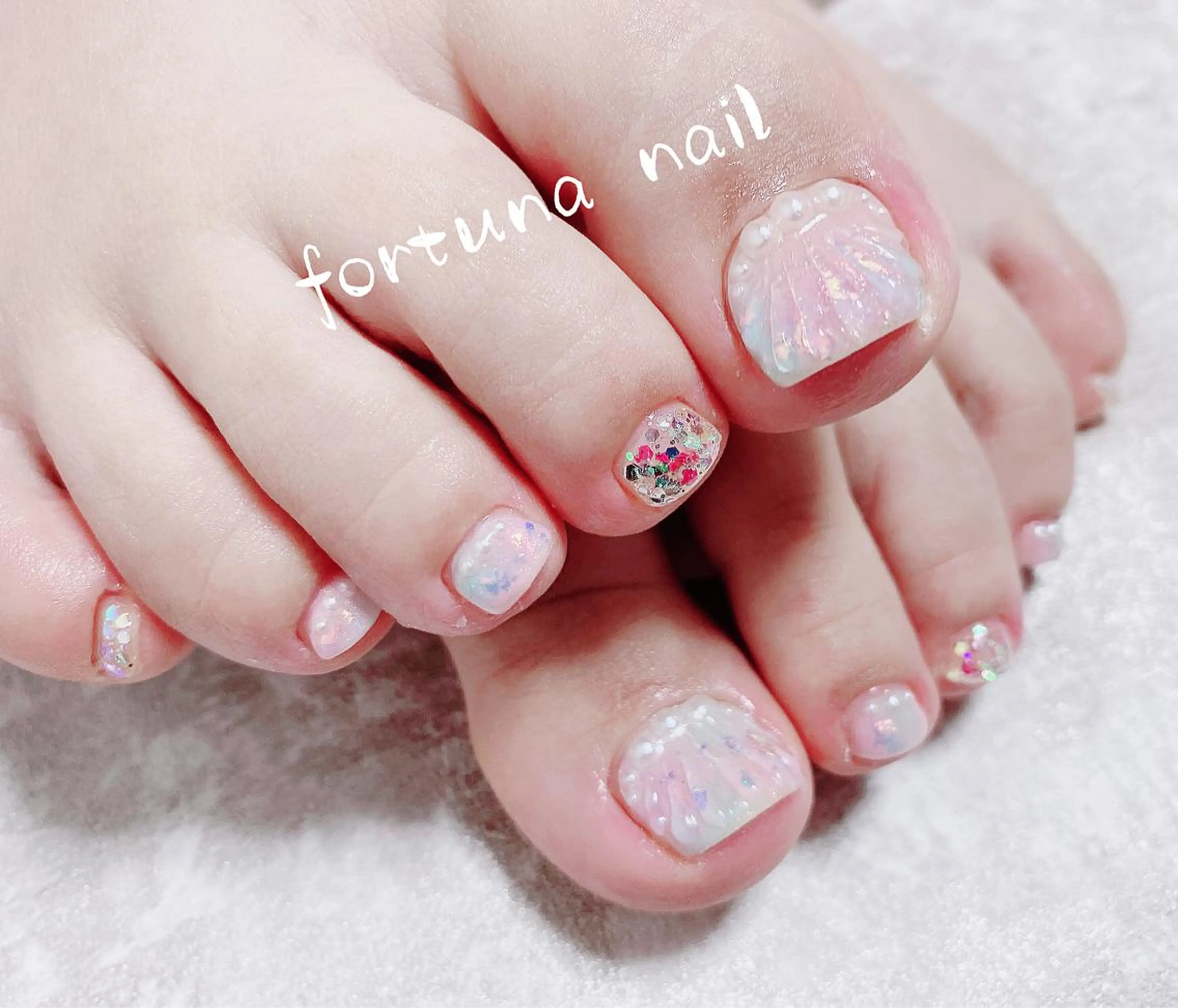 ネイル フットネイル Nail •Head スパFortunaのネイルデザイン