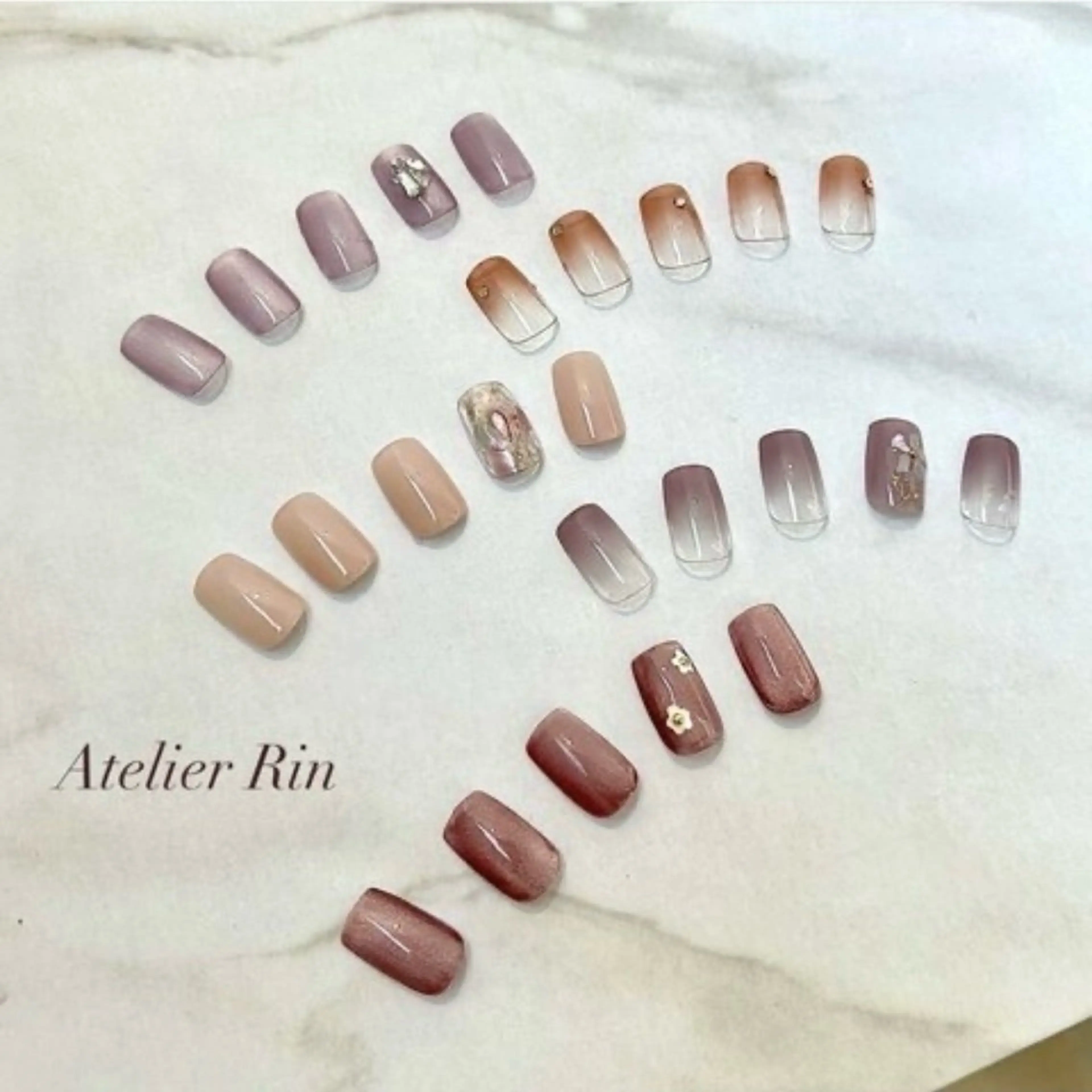 ネイル ハンドネイル Atelier Rinのネイルデザイン