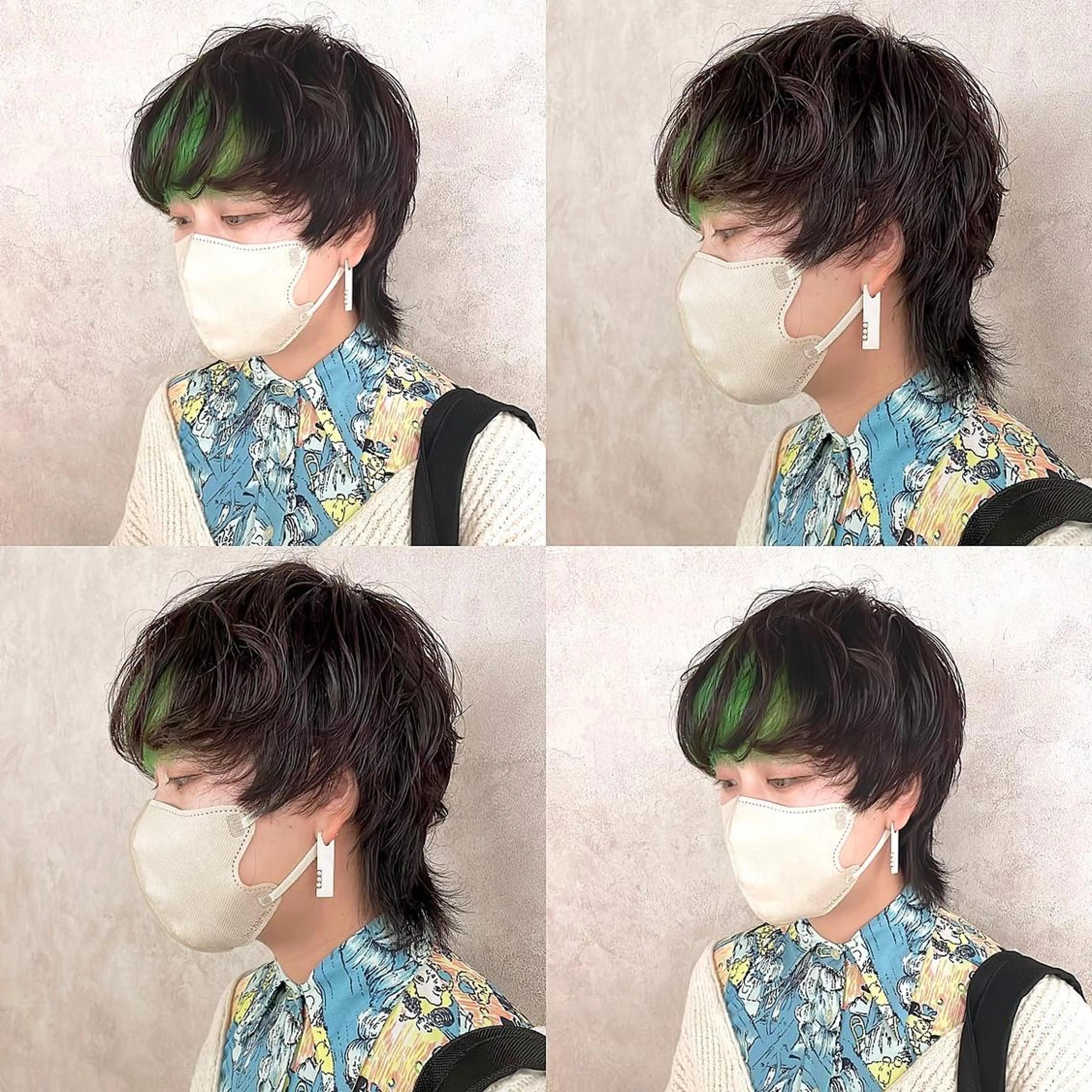 カラー インナーカラー ヘアカラー トリートメント 渋谷:インナーカラー ／🍒エリカ🍒のヘアスタイル