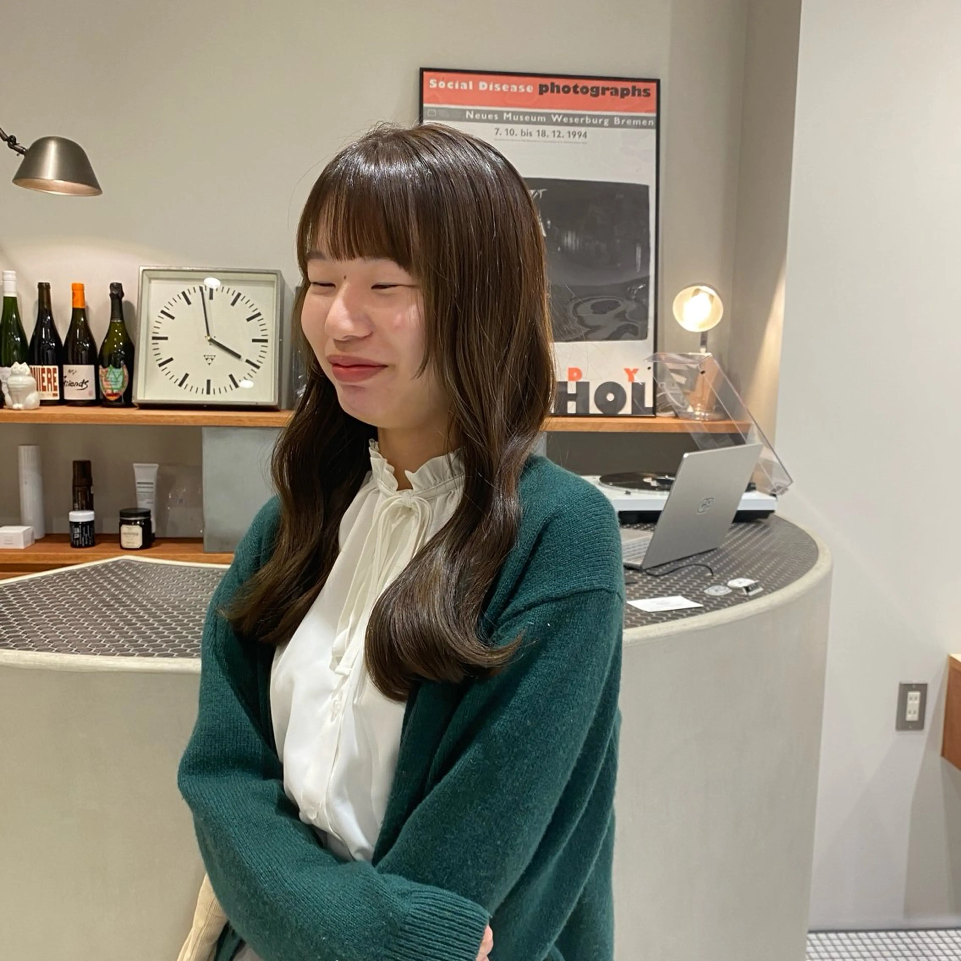 ロング カラー カット ヘアカラー トリートメント 酸性縮毛矯正/ ホッタケイシのヘアスタイル