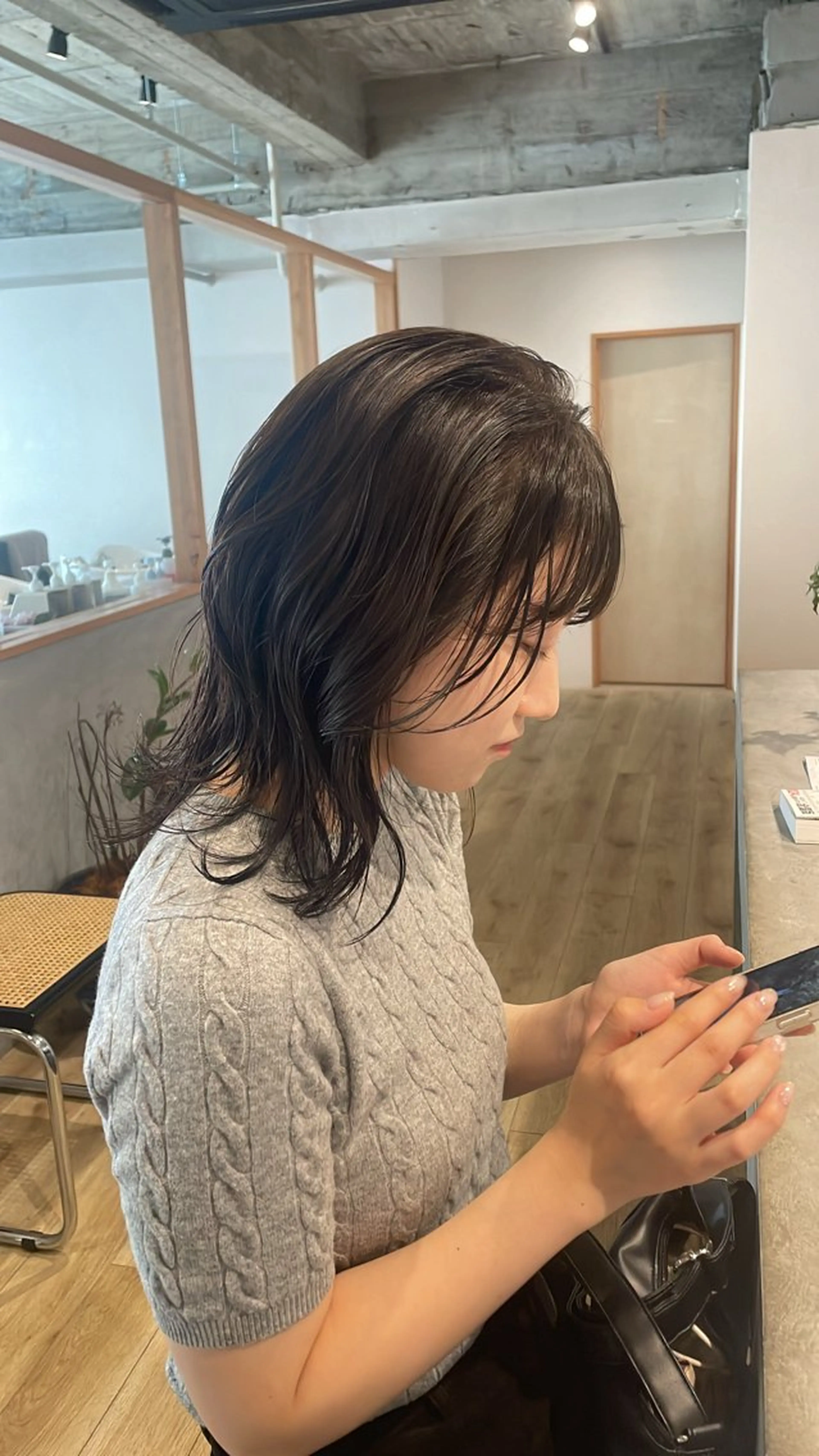 カラー まとい  ︎︎のヘアスタイル