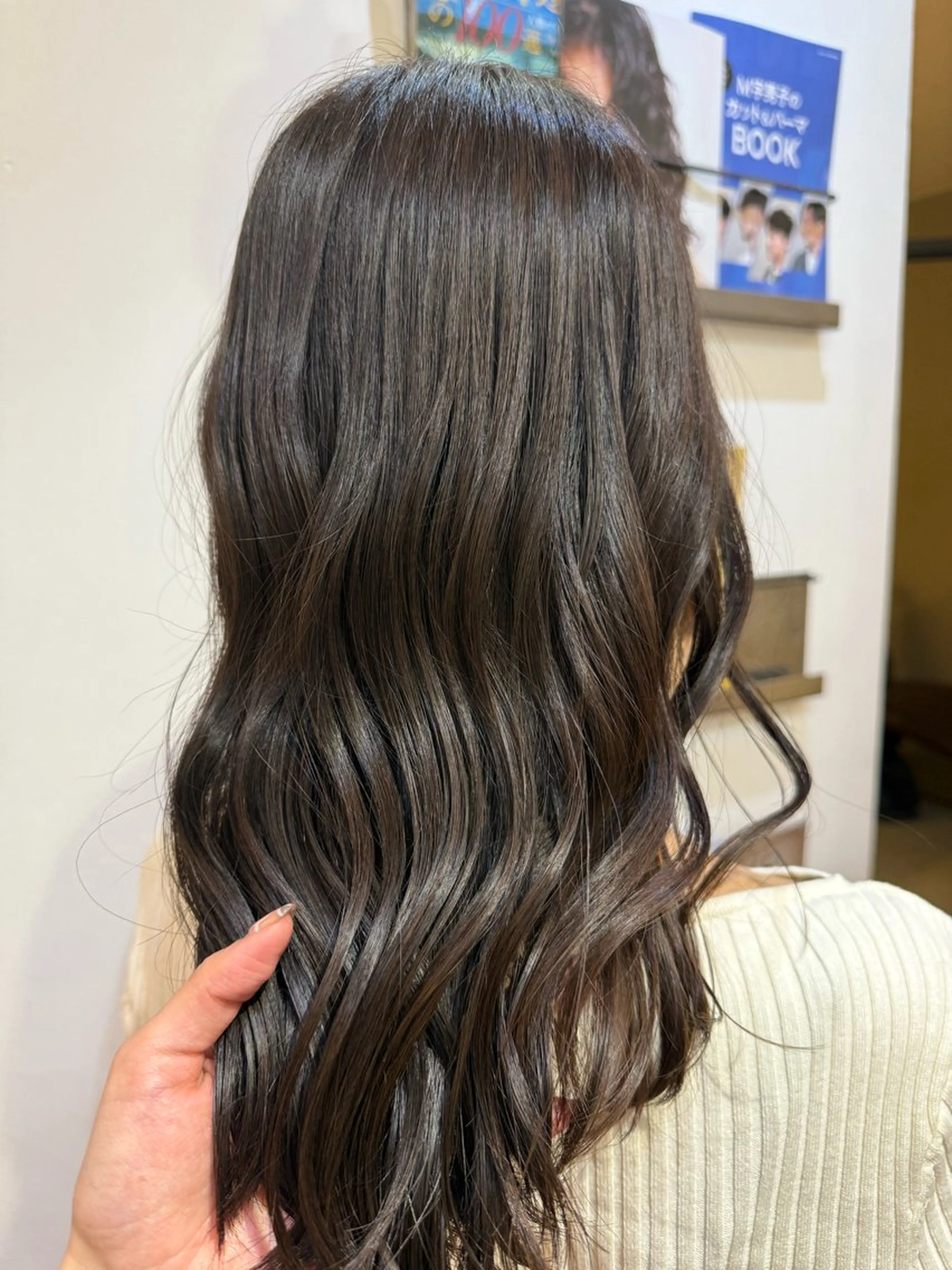 カラー 透明感カラー momo 札幌美容師のヘアスタイル