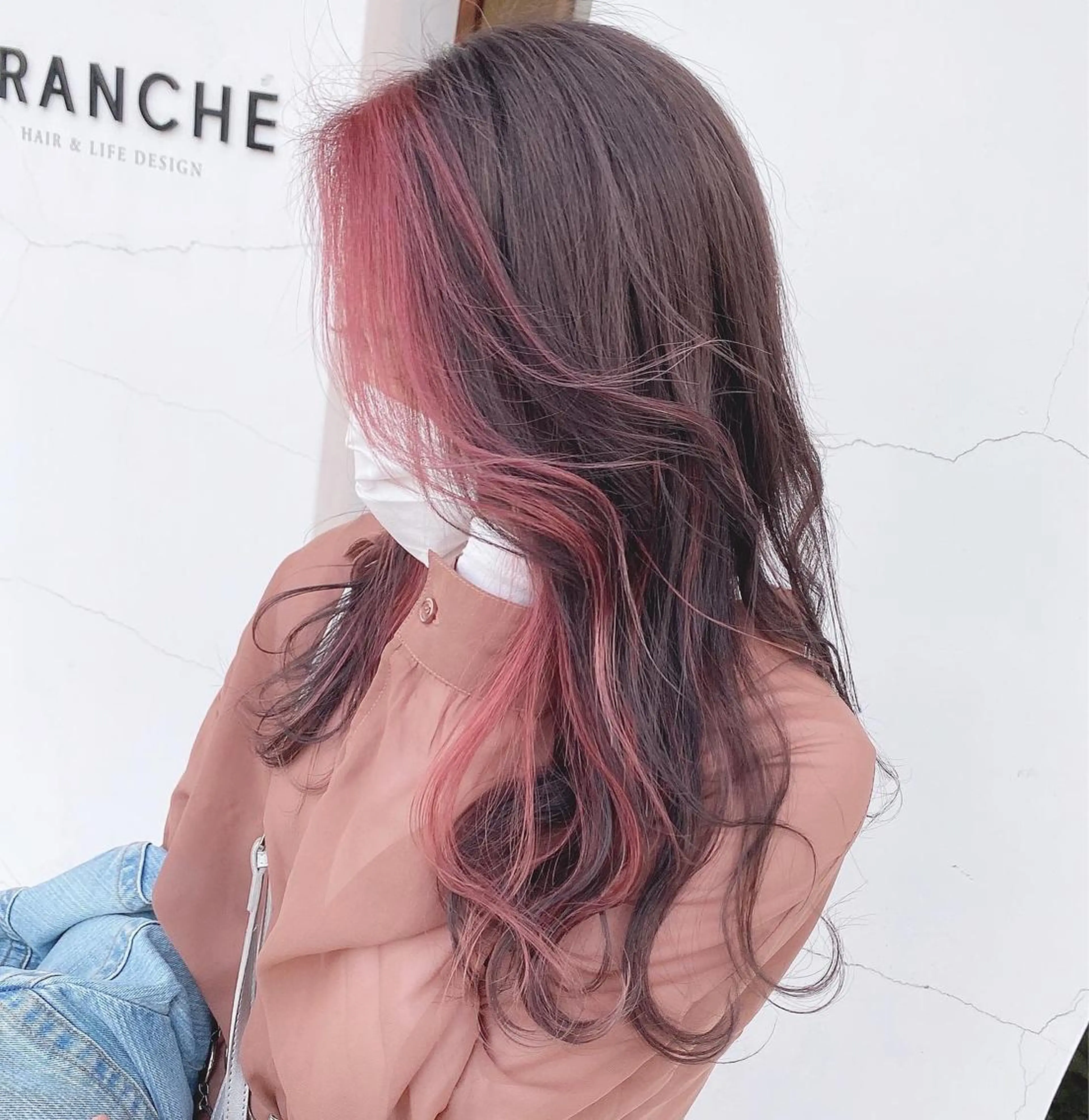 セミロング ヘアカラー トリートメント 具志 正太のヘアスタイル