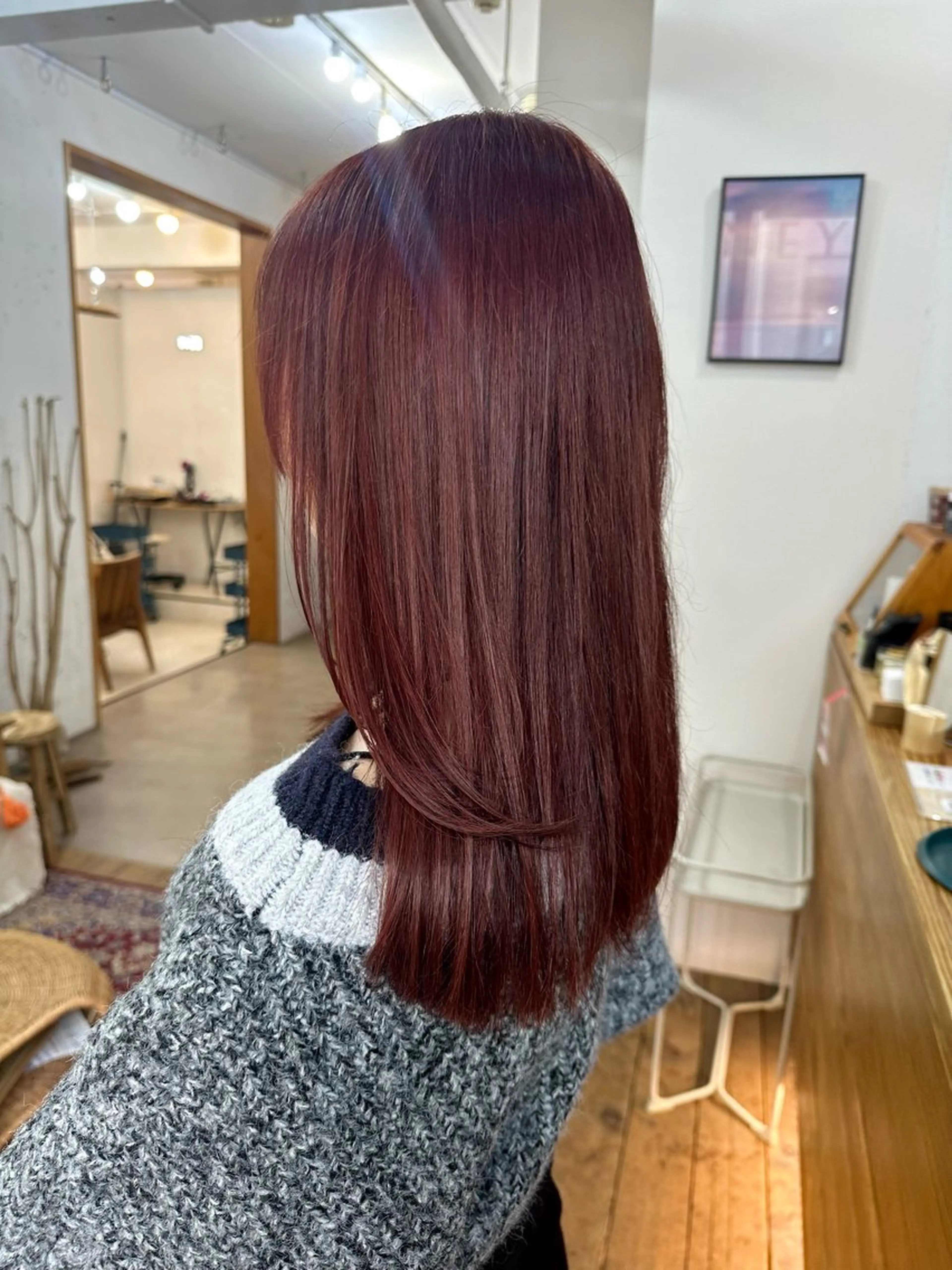 ミディアム カラー 🪭risa 暖色/レイヤー🪭のヘアスタイル