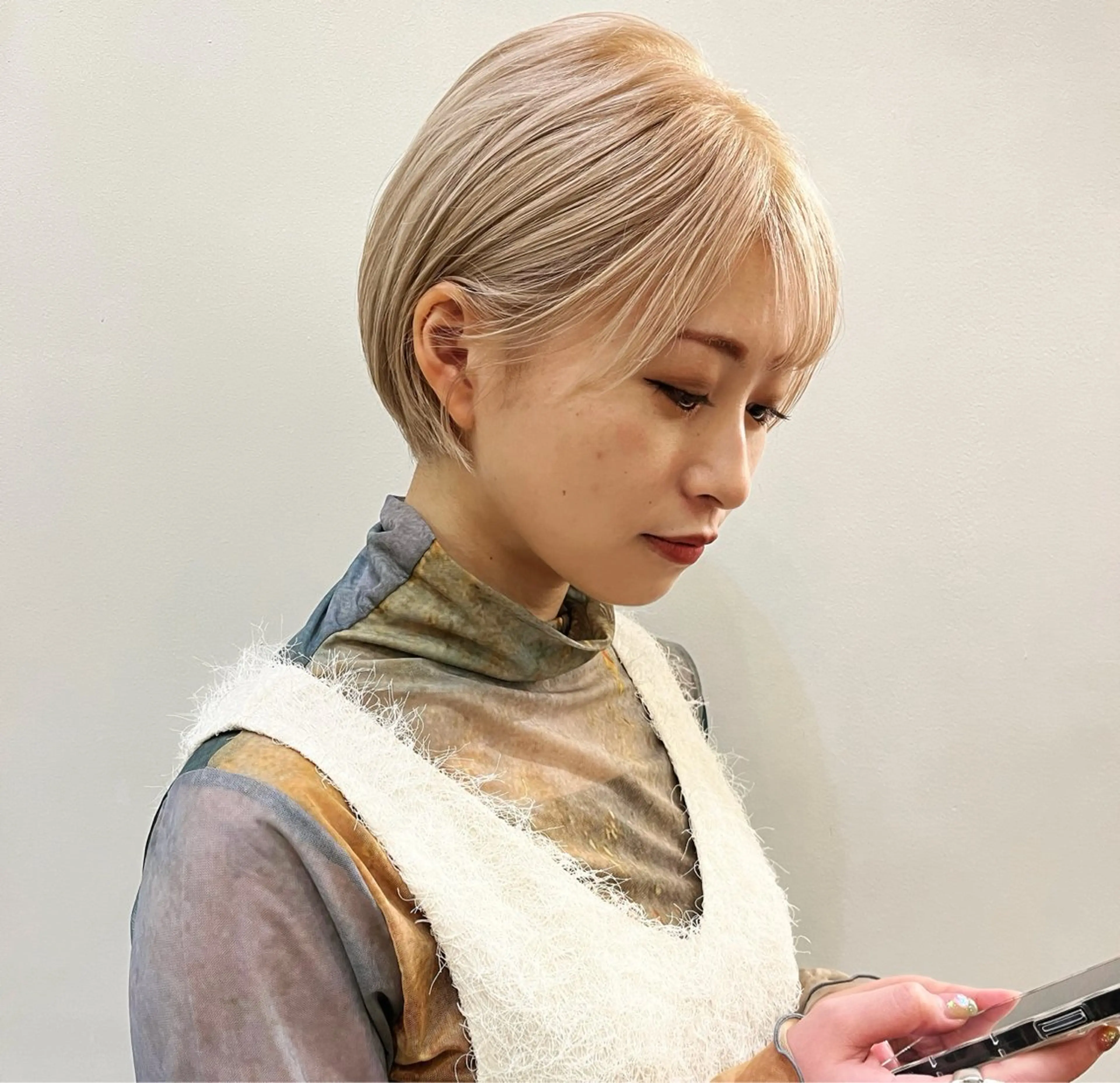 ショート カラー ショート/ボブ /パーマ🌿柏原良亮のヘアスタイル