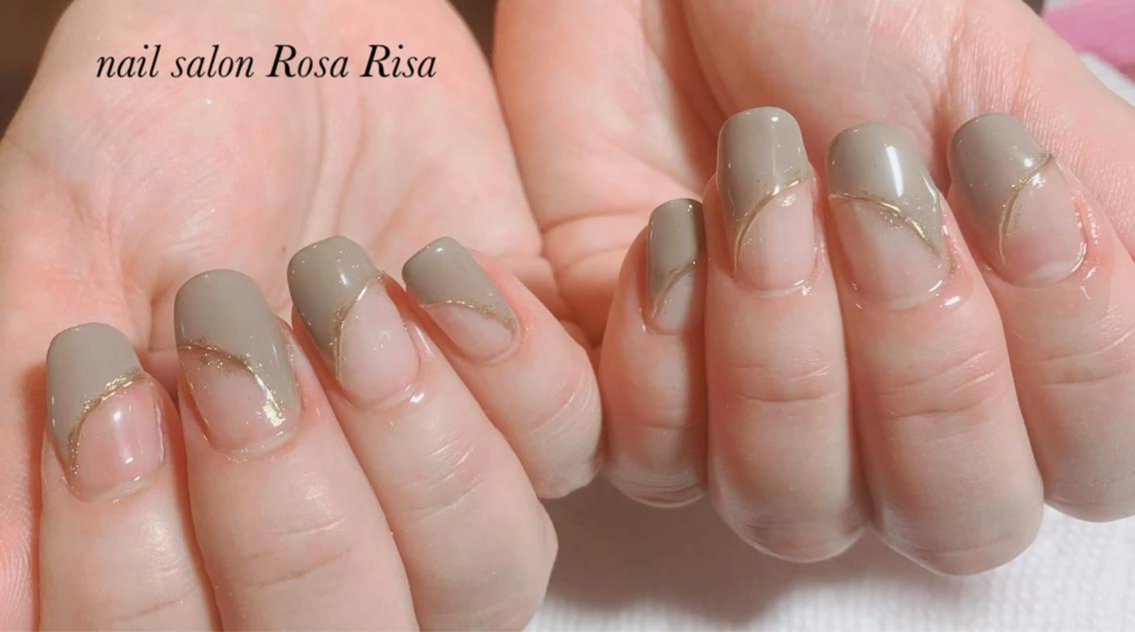 ミディアム ネイル ネイルスタジオ シェイクユアハンズのネイルデザイン