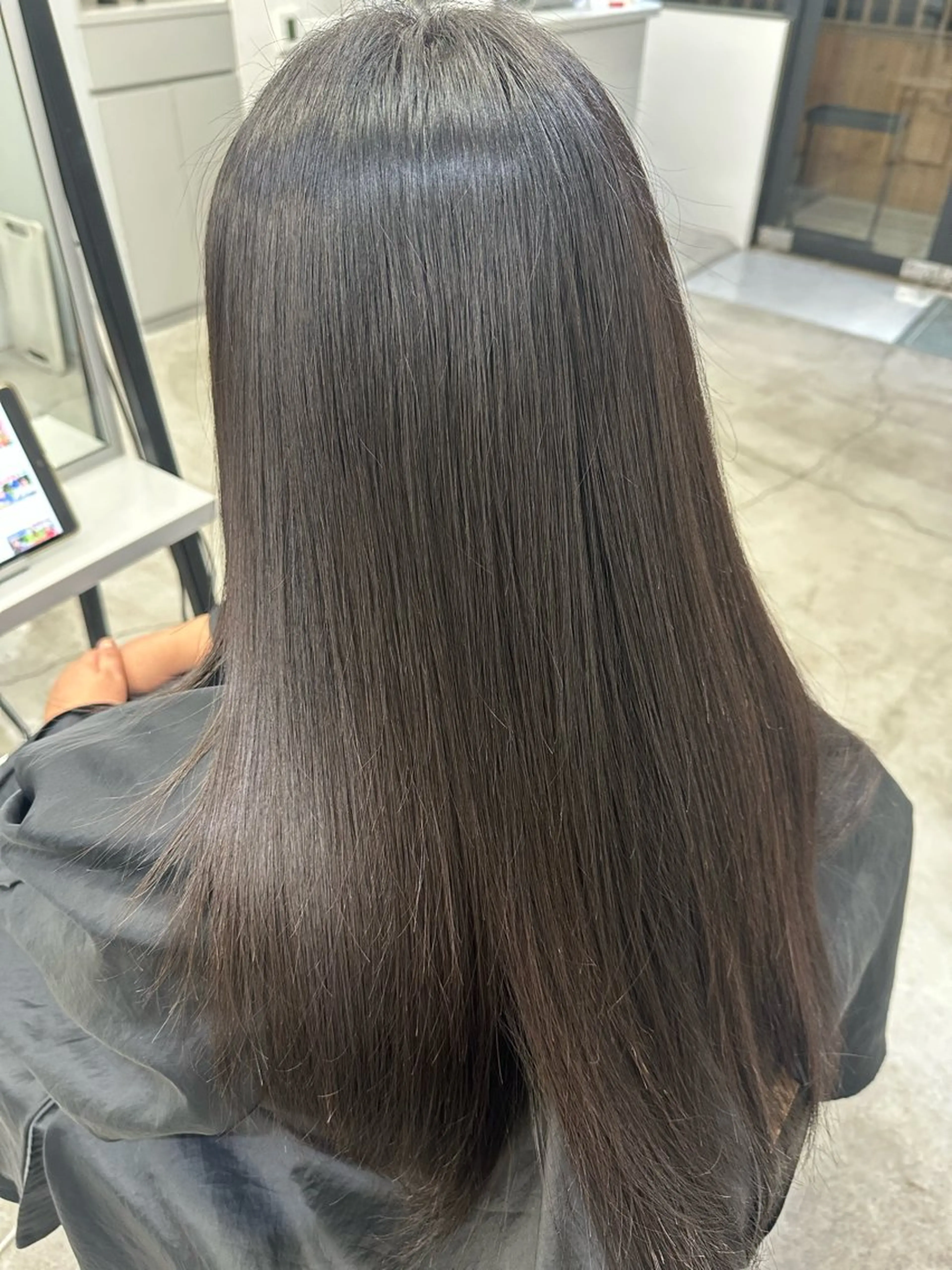 ロング パーマ 縮毛矯正 ハイトーンカラー が絶対可愛い✨泰聖✨のヘアスタイル