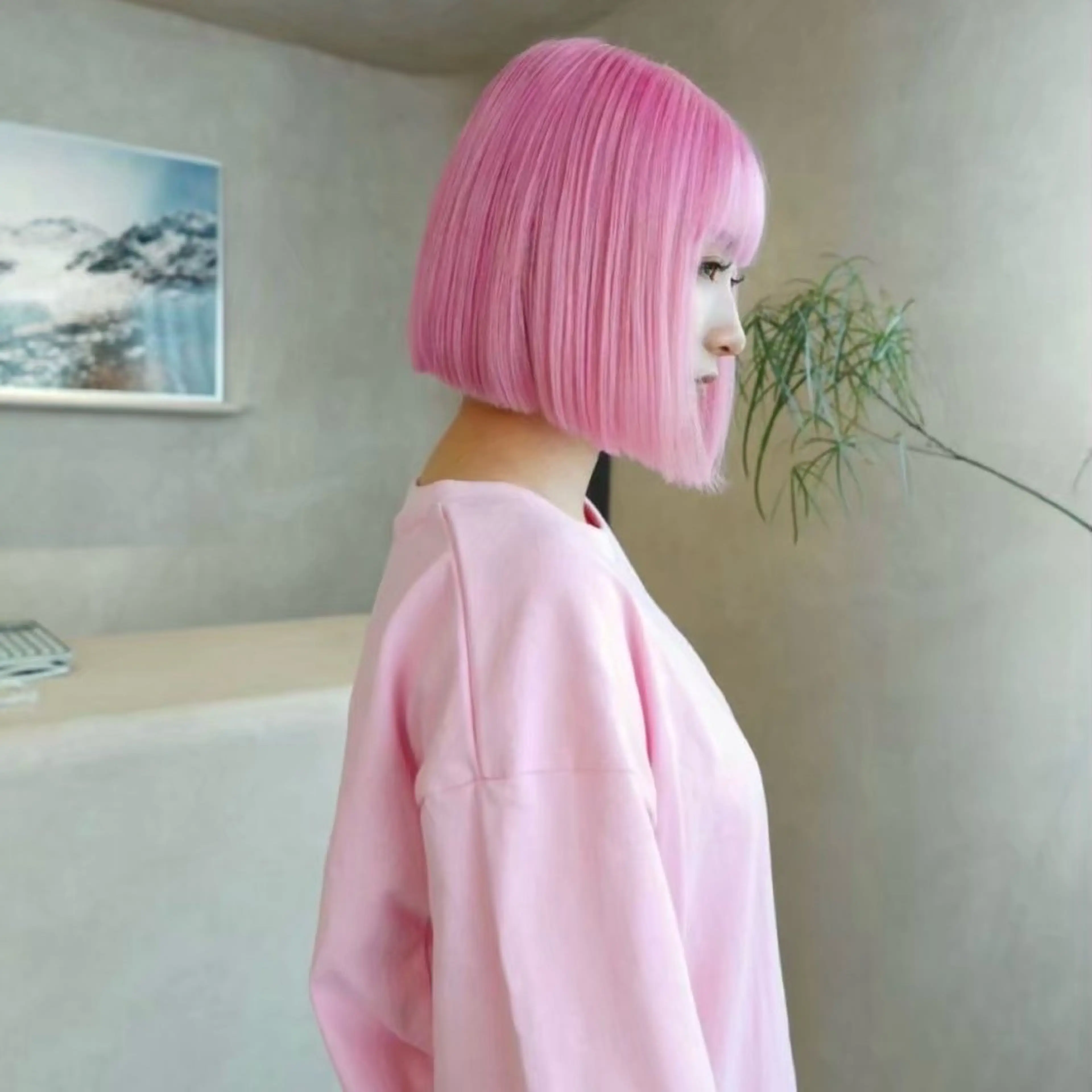 ショート カラー ピンクカラー ヘアカラー Bërg mimi ‎ ౨ৎ⋆のヘアスタイル