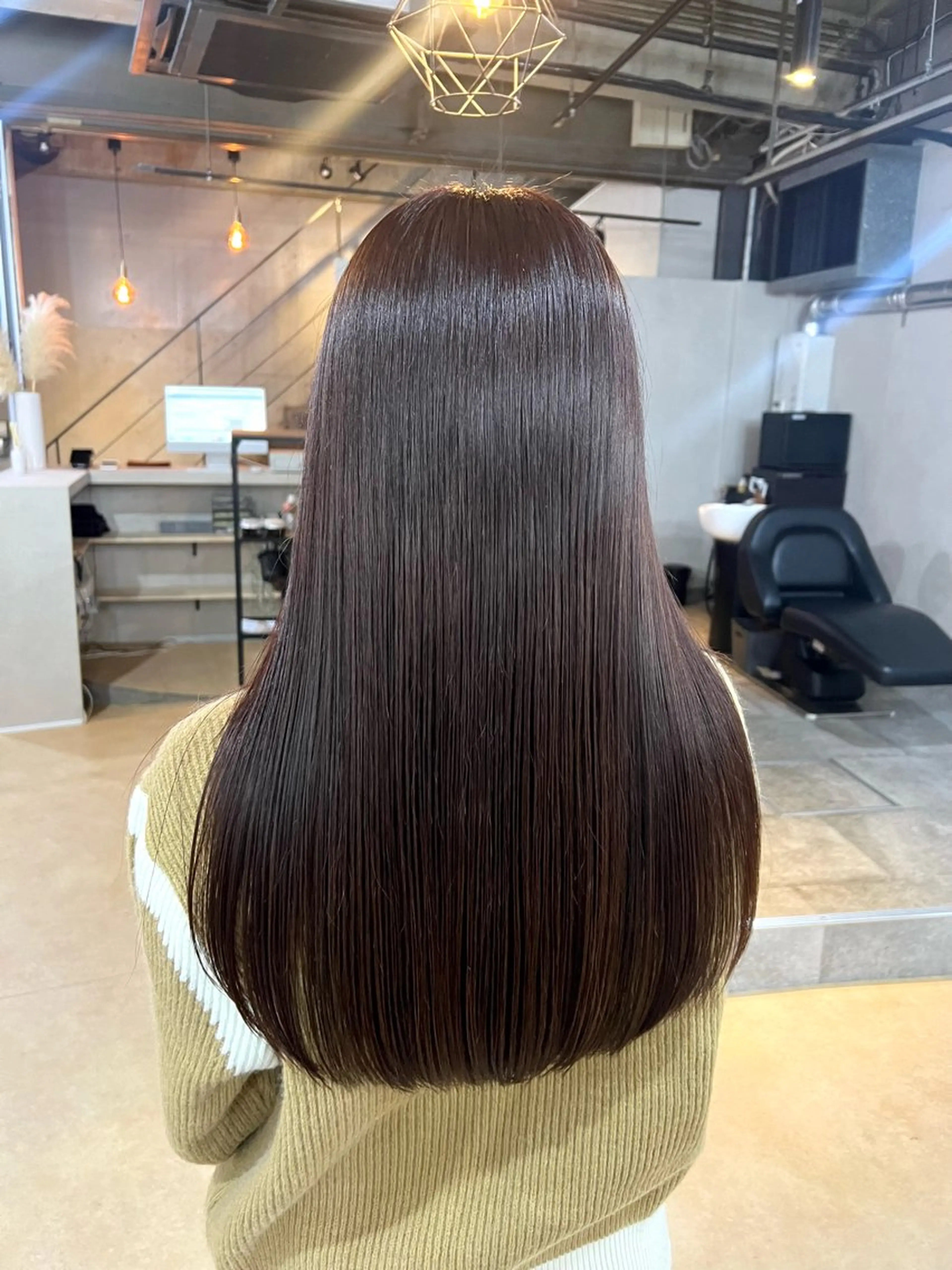 ロング 髪質改善 韓国風ヘア カット ヘアカラー トリートメント 店長/レイヤーカット /大東悠生のヘアスタイル