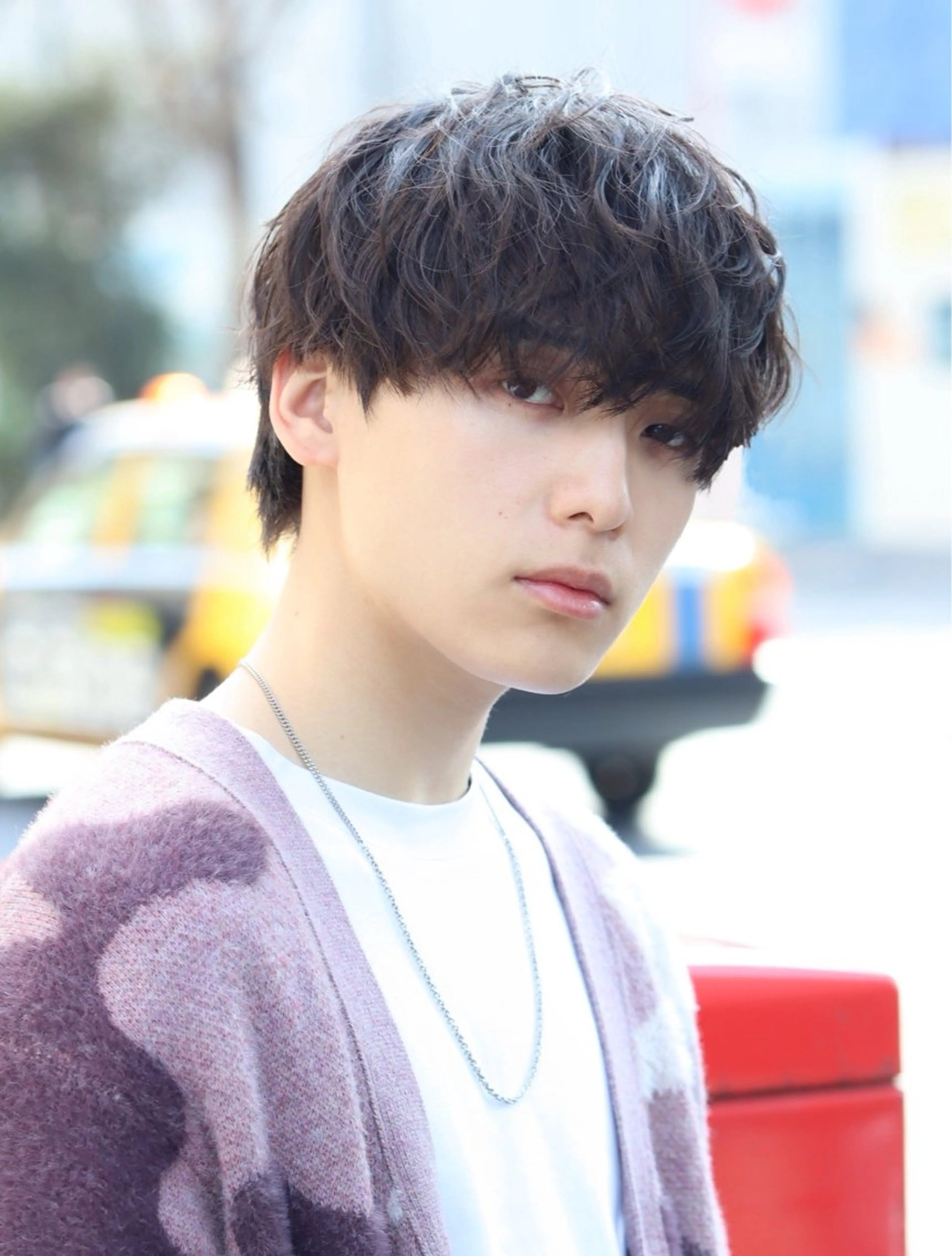 ショート パーマ メンズ マッシュ メンズパーマ カット パーマ トリートメント ヘアセット 新宿メンズ専門 メンズパーマ特化のヘアスタイル