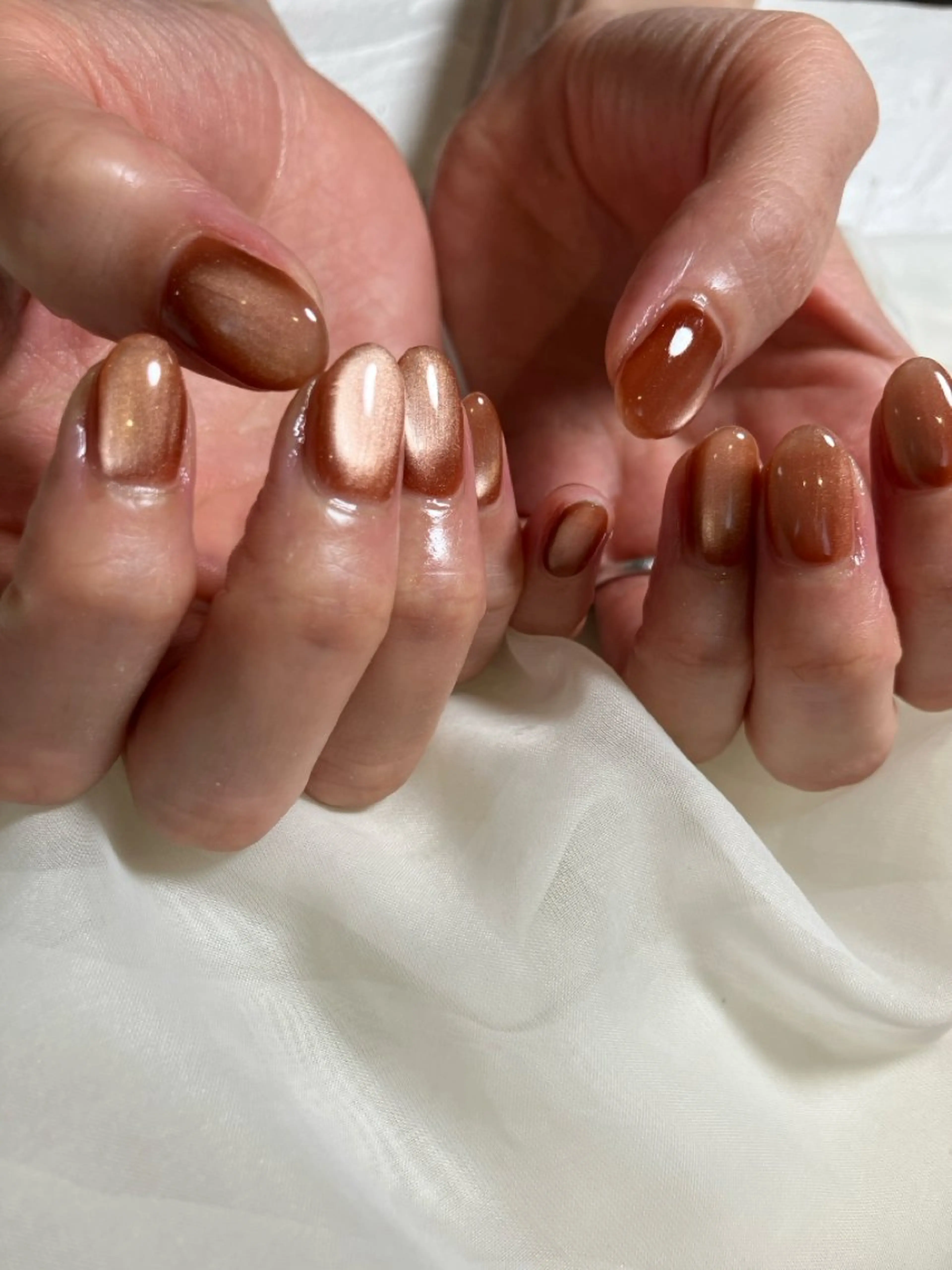 ミニモ限定【ご新規】ミラーネイルorマグネットネイル、ワンカラーの写真