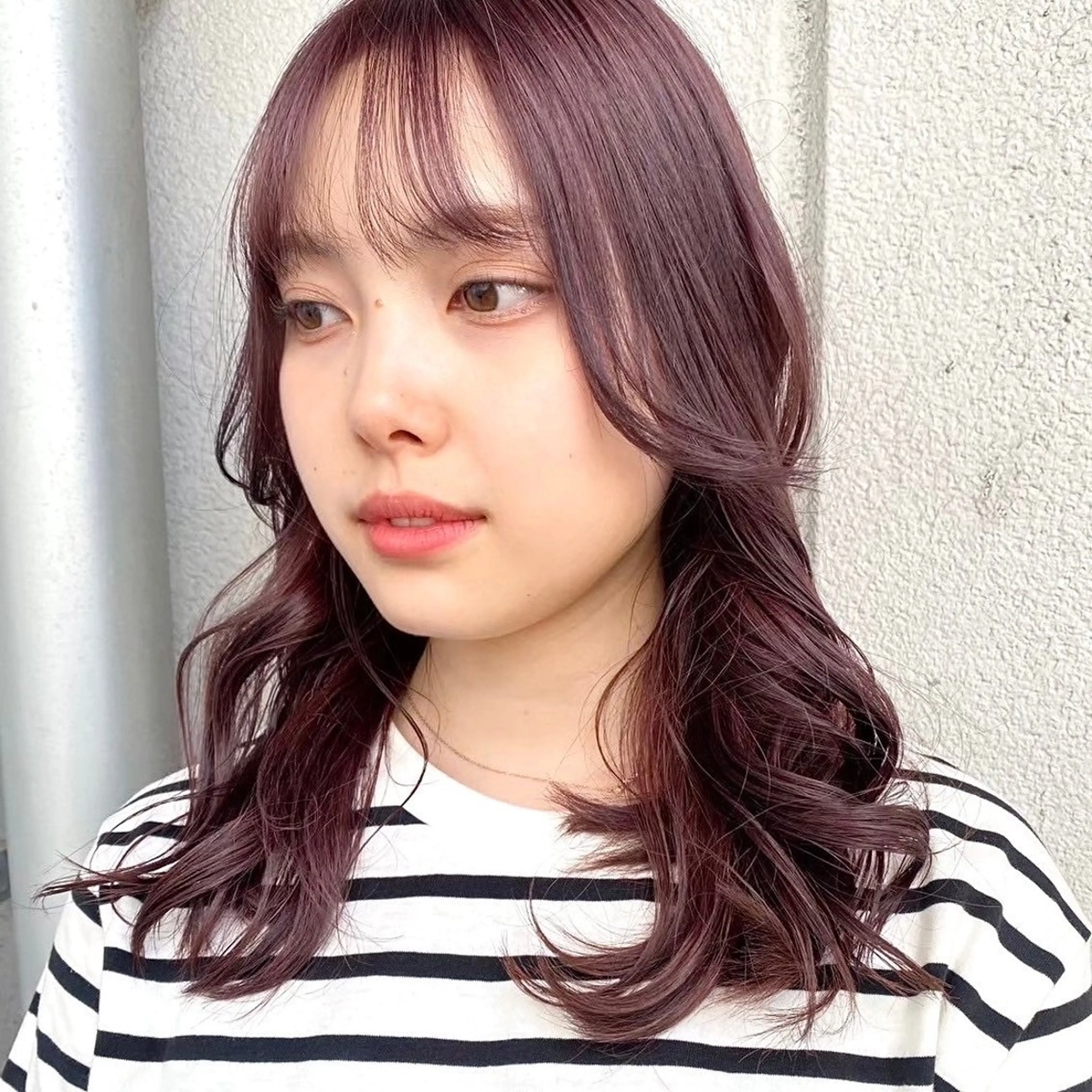 セミロング カラー 🍒中川葵久美🍒 レイヤー/メンズのヘアスタイル