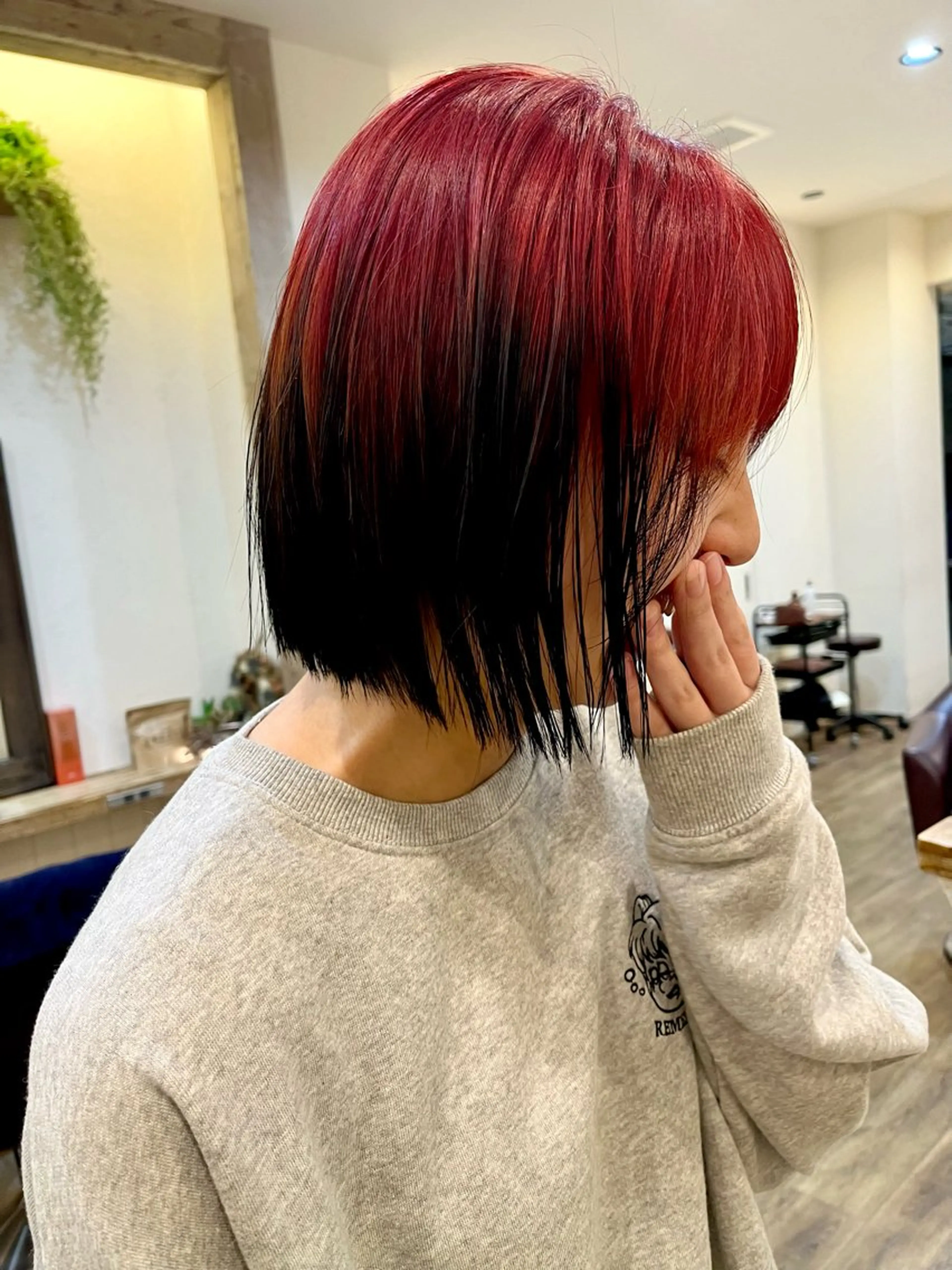 ミディアム カラー ブリーチ ケアブリーチ ハイトーンカラー インナーカラー トリートメント ヘアカラー トリートメント 髪質改善/ハイトーン カラー/久保田彰のヘアスタイル