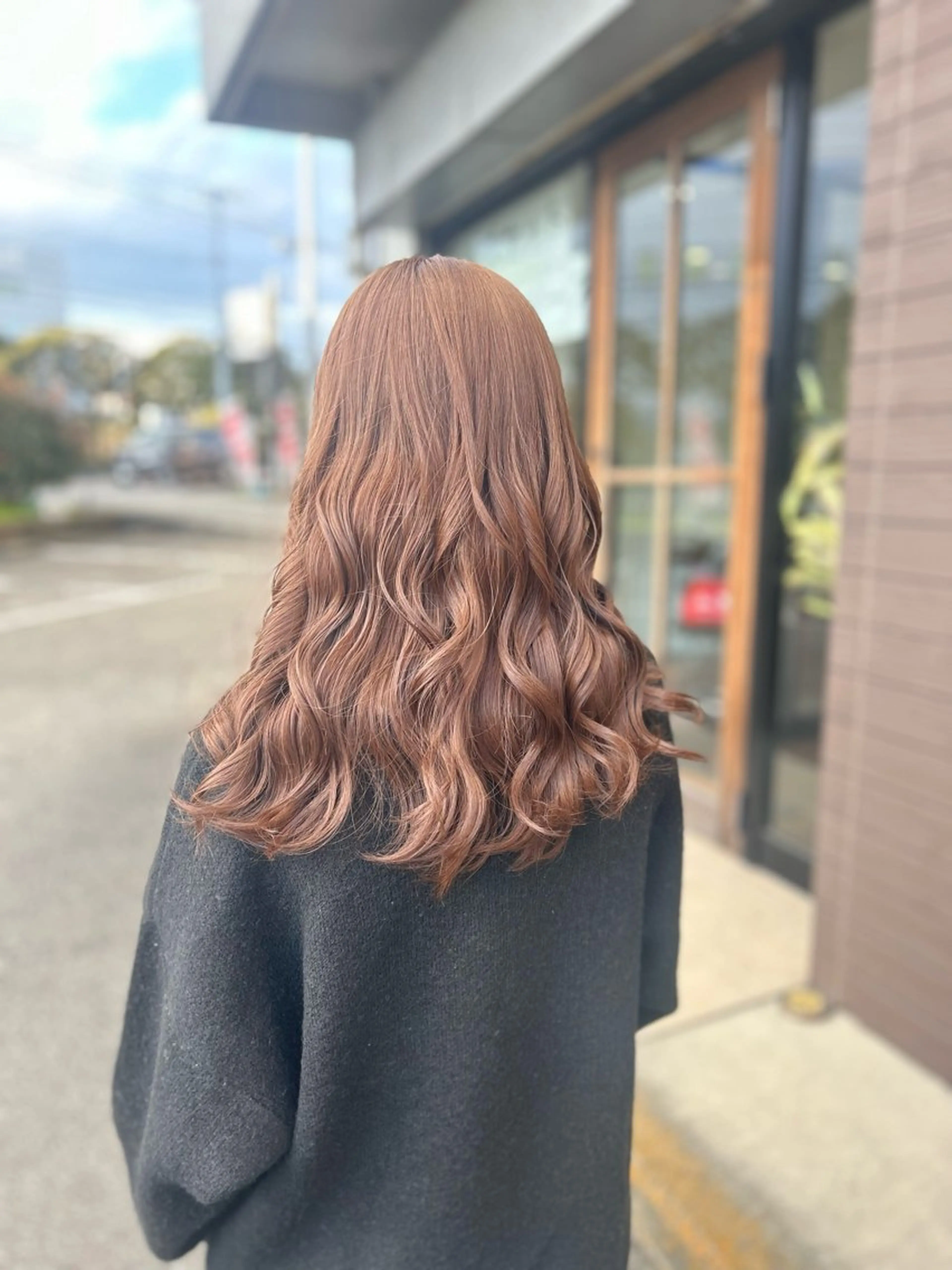 ロング カラー 🤍 minaのヘアスタイル
