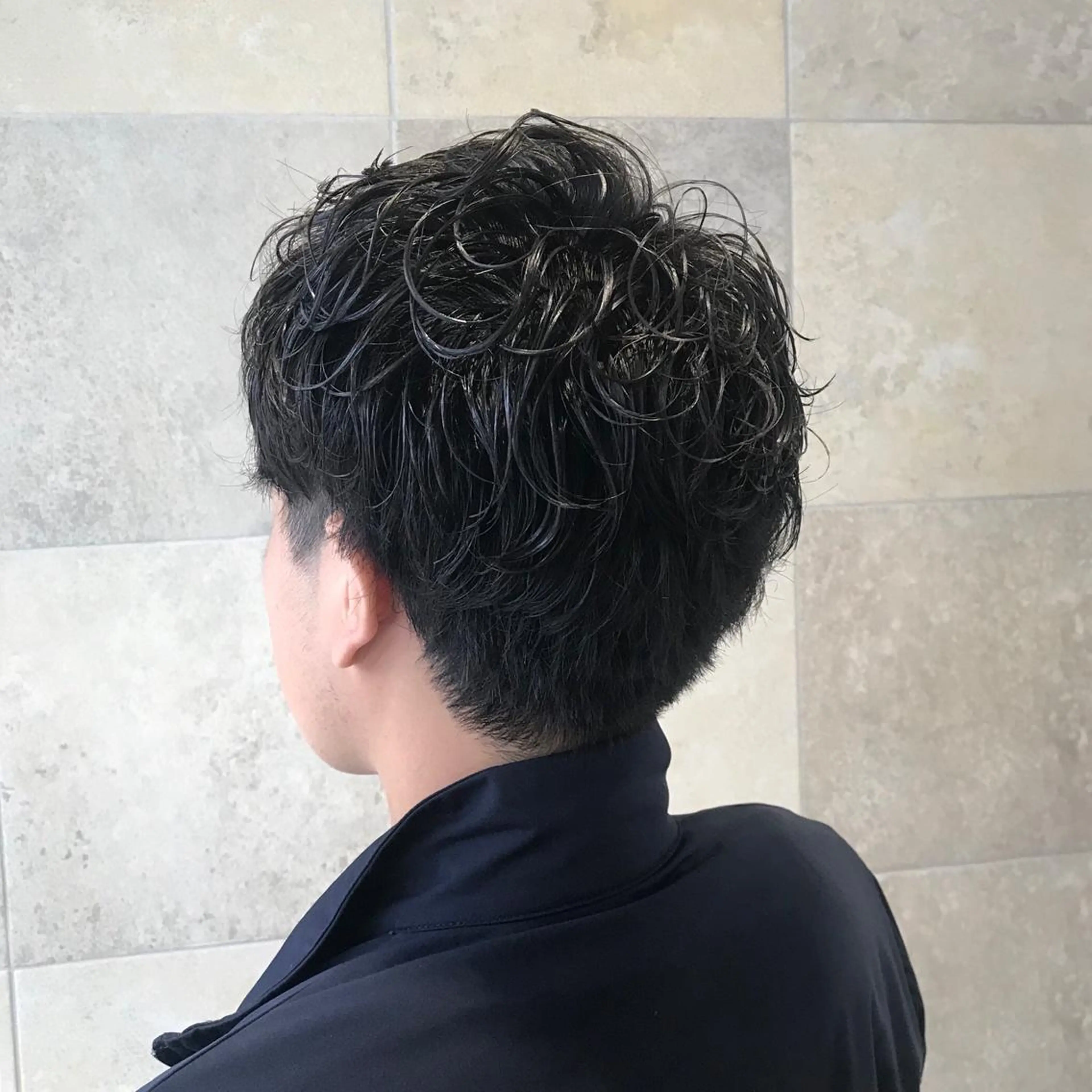 パーマ メンズ 田中 あかねのヘアスタイル