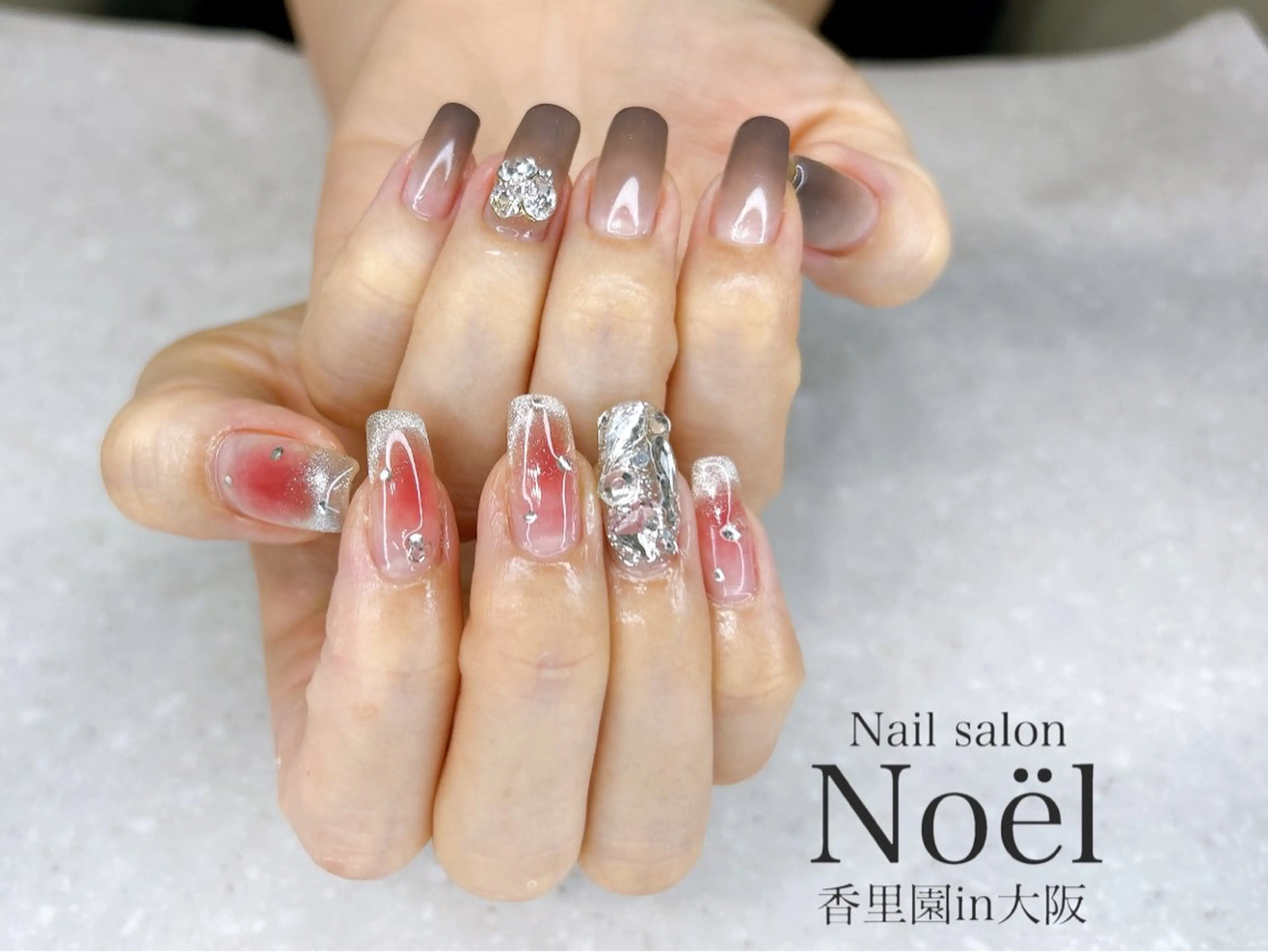 ネイル ハンドネイル Nailsalon  &Noel所属・もも 🍑のネイルデザイン