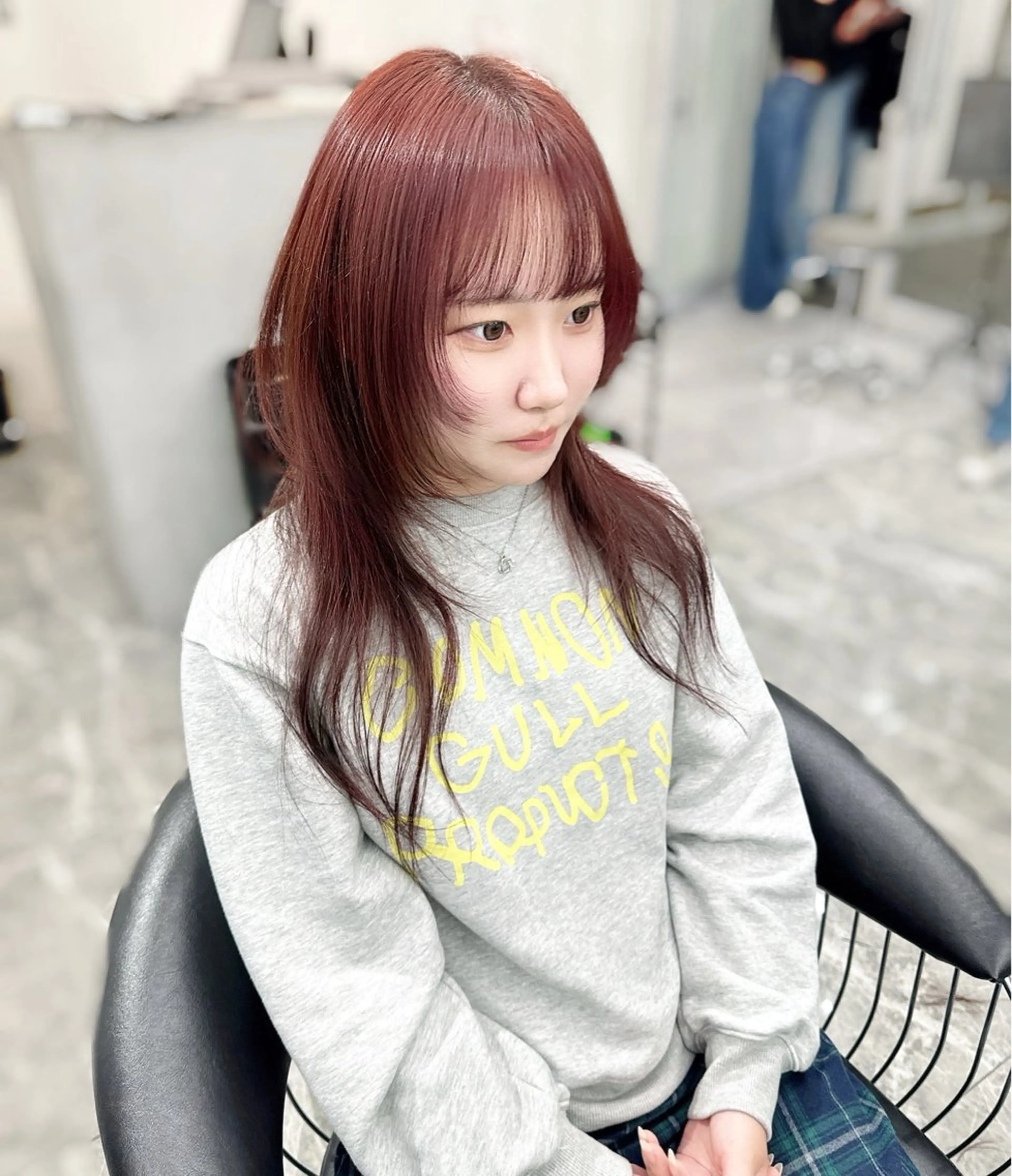 ロング カット ヘアカラー トリートメント レイヤーカット/ 髪質改善/羽柴りくのヘアスタイル