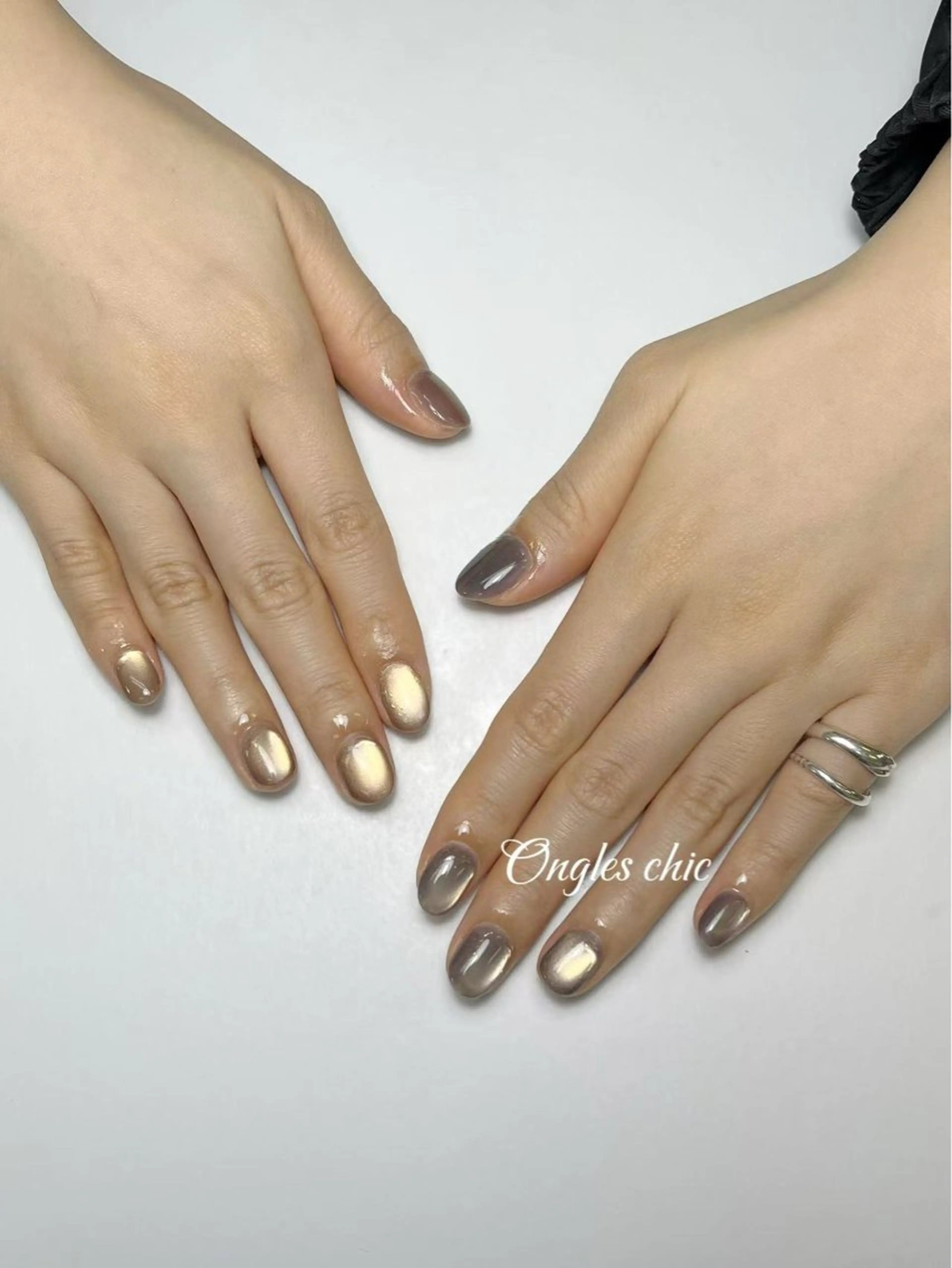 ネイル ハンドネイル ハンドケア ongles chicのネイルデザイン