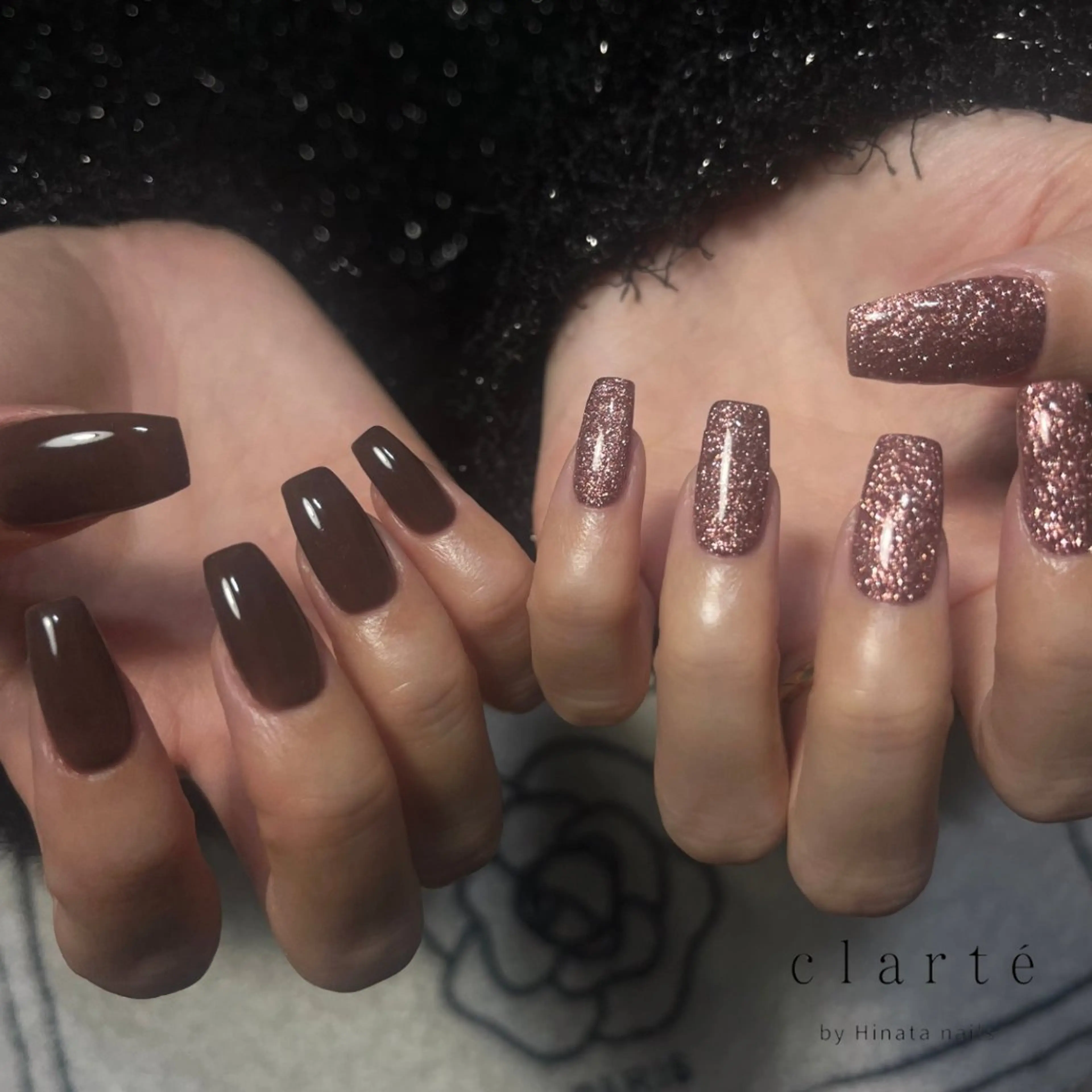 ネイル ハンドネイル LA CLARTÉ所属・【LaCLARTE】 京橋各線駅ﾁｶ🩶のマツエク・マツパデザイン