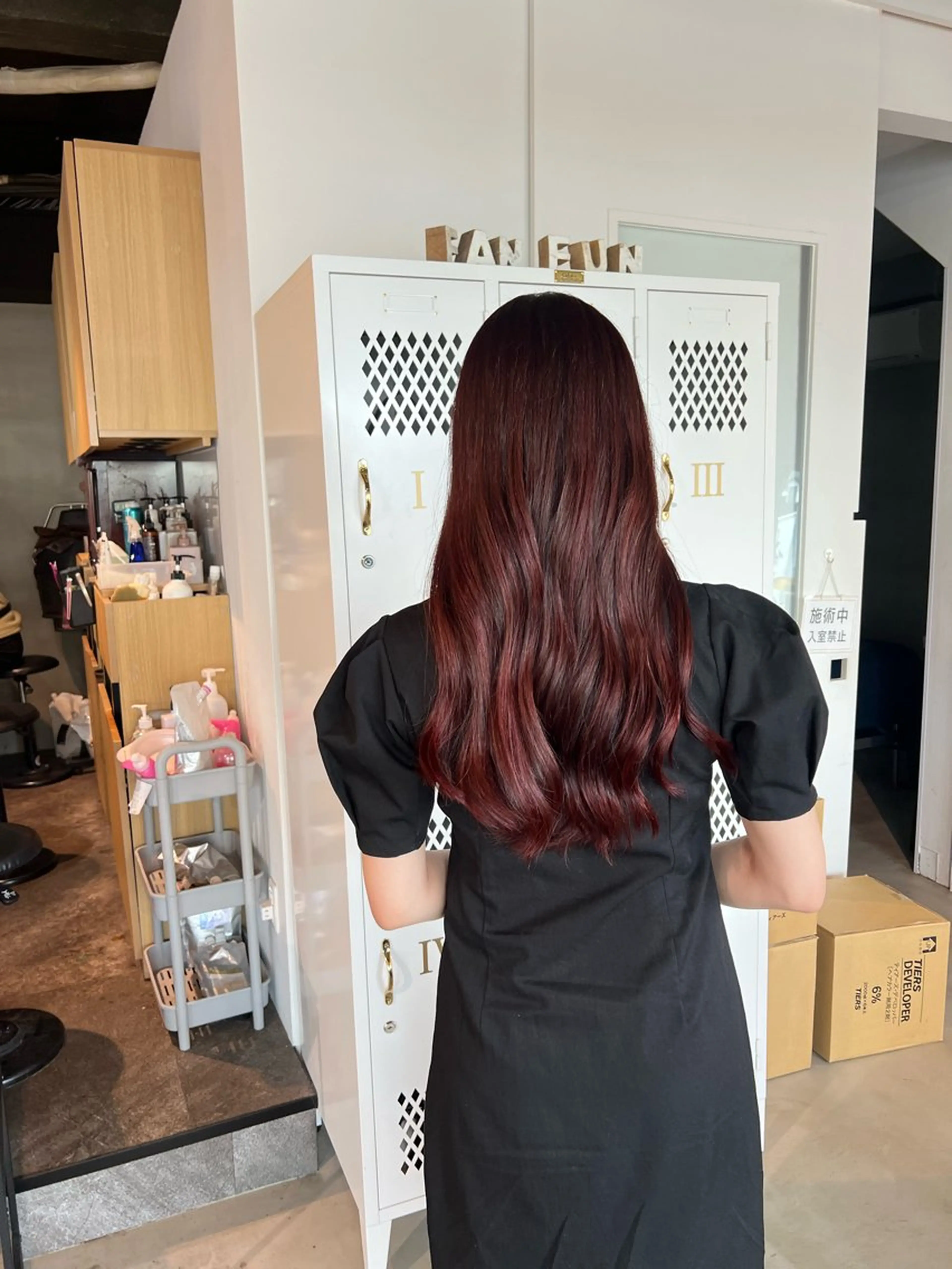 カラー くまざき　なな /メンズモデル募集のヘアスタイル