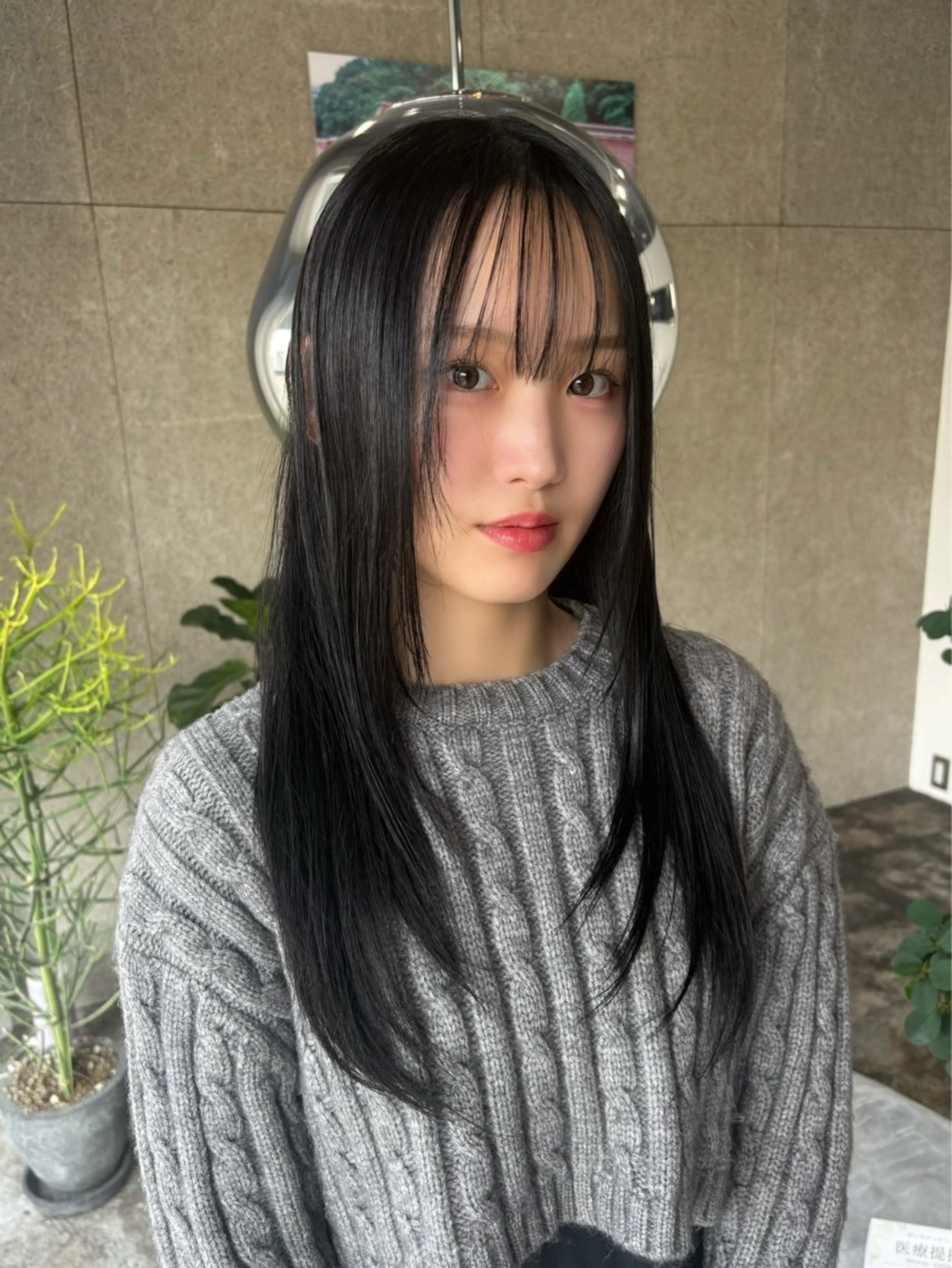 カラー 透明感カラー KUBO HADUKIのヘアスタイル