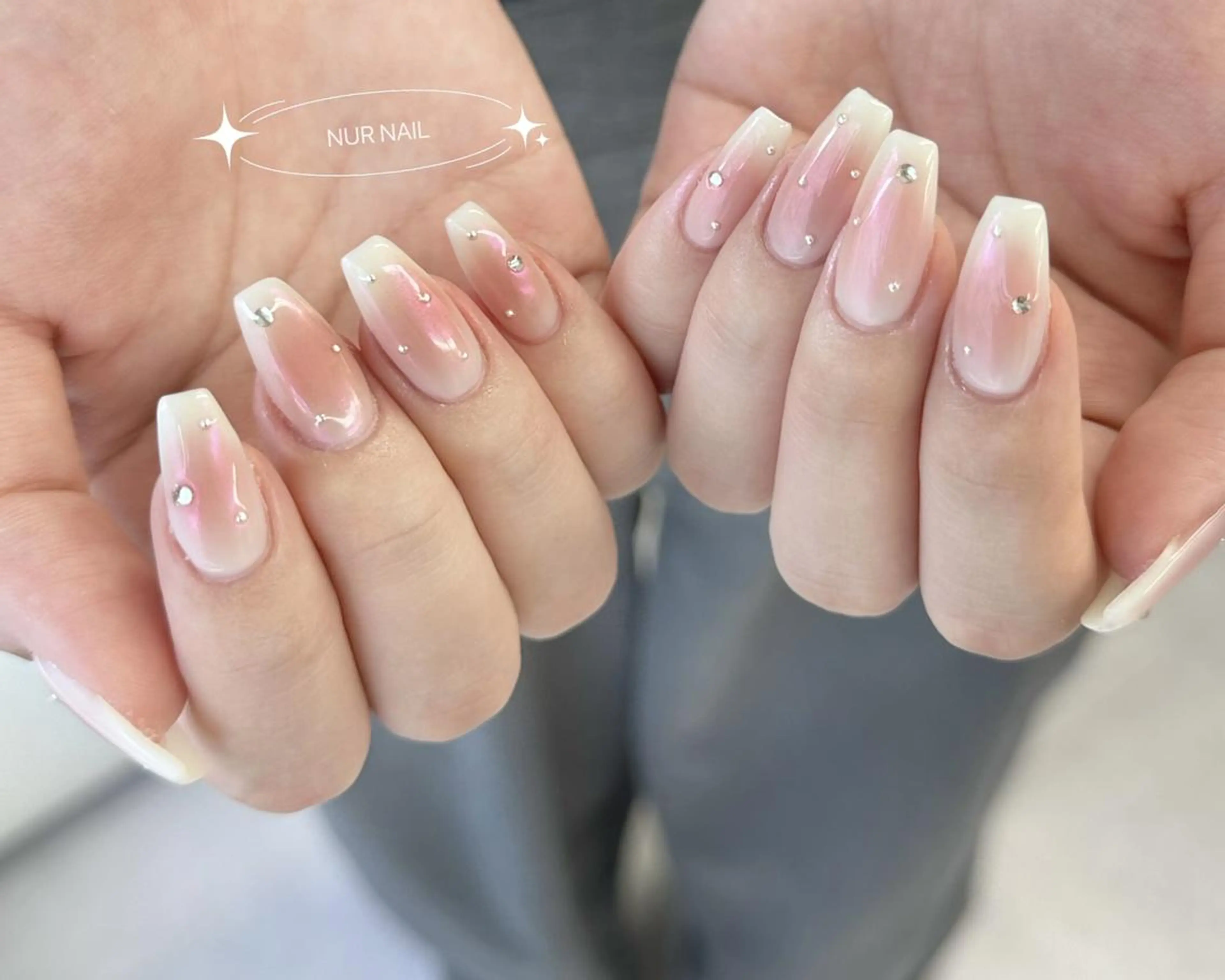 ネイル ハンドネイル ハンドケア 🫧NUR NAIL✨のネイルデザイン