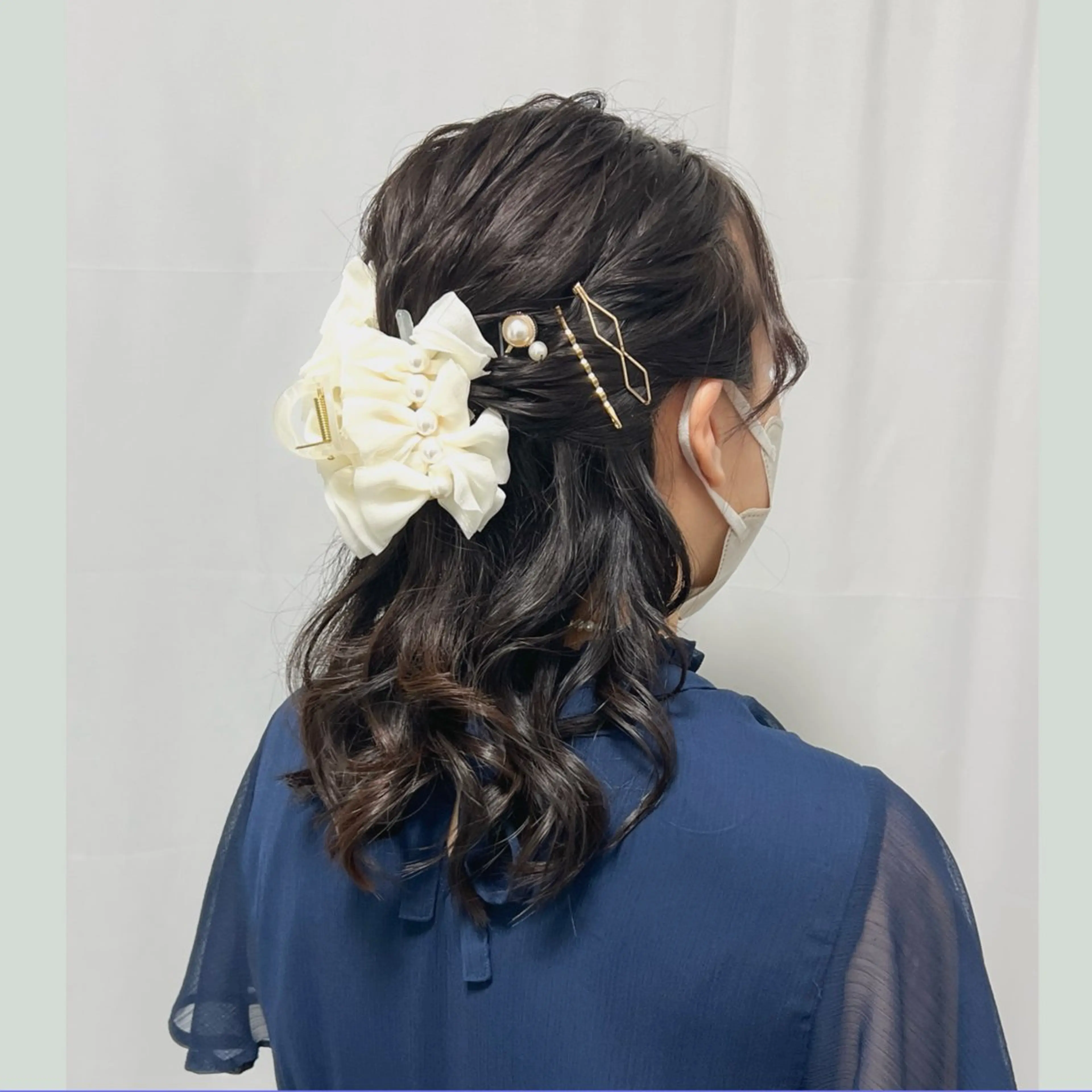 ヘアアレンジ ハーフアップ ヘアセット リクエスト受付中🪞 CHATEAUのヘアスタイル