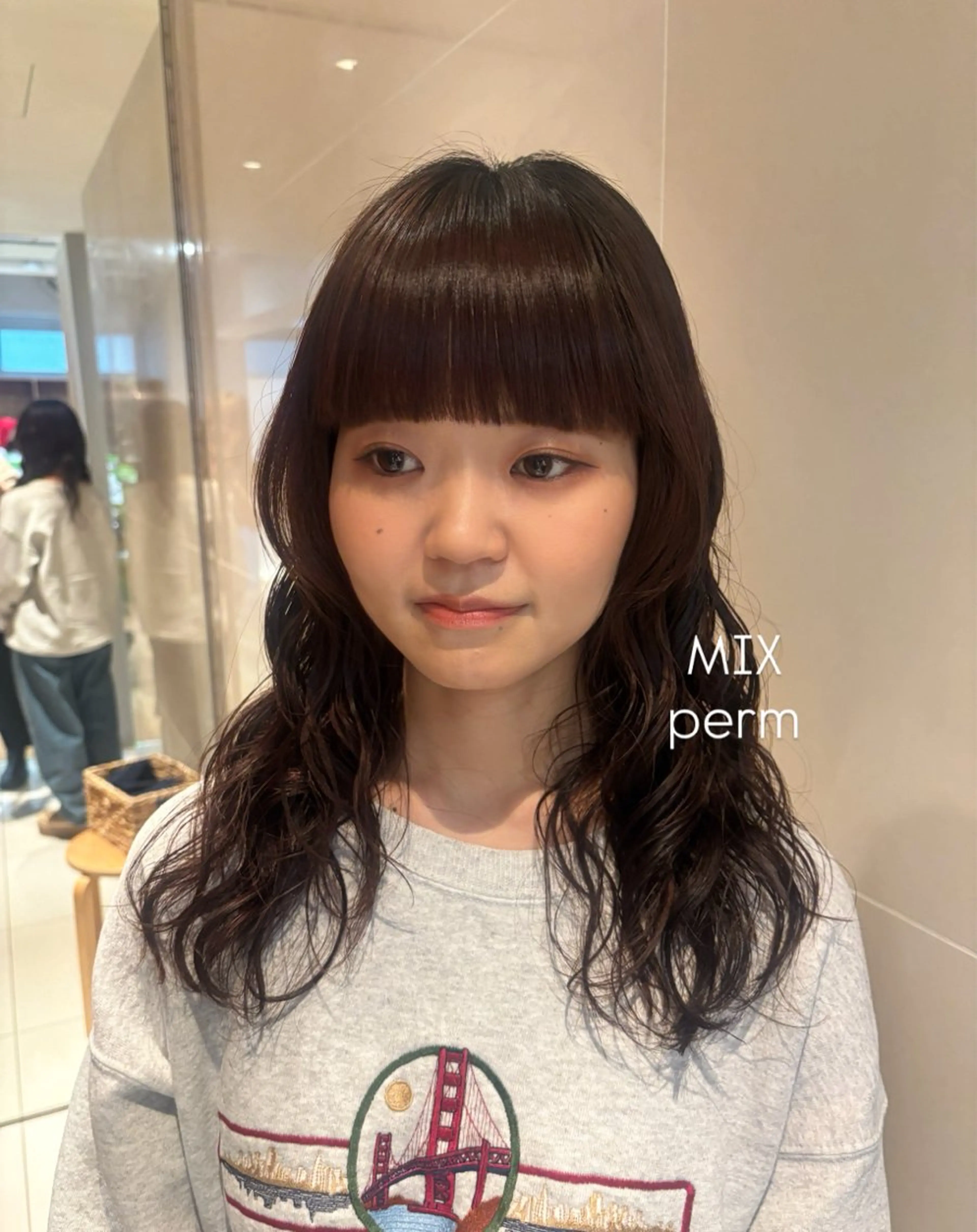 パーマ パーマ 韓国風パーマ/ オリーブ🇰🇷あゆのヘアスタイル