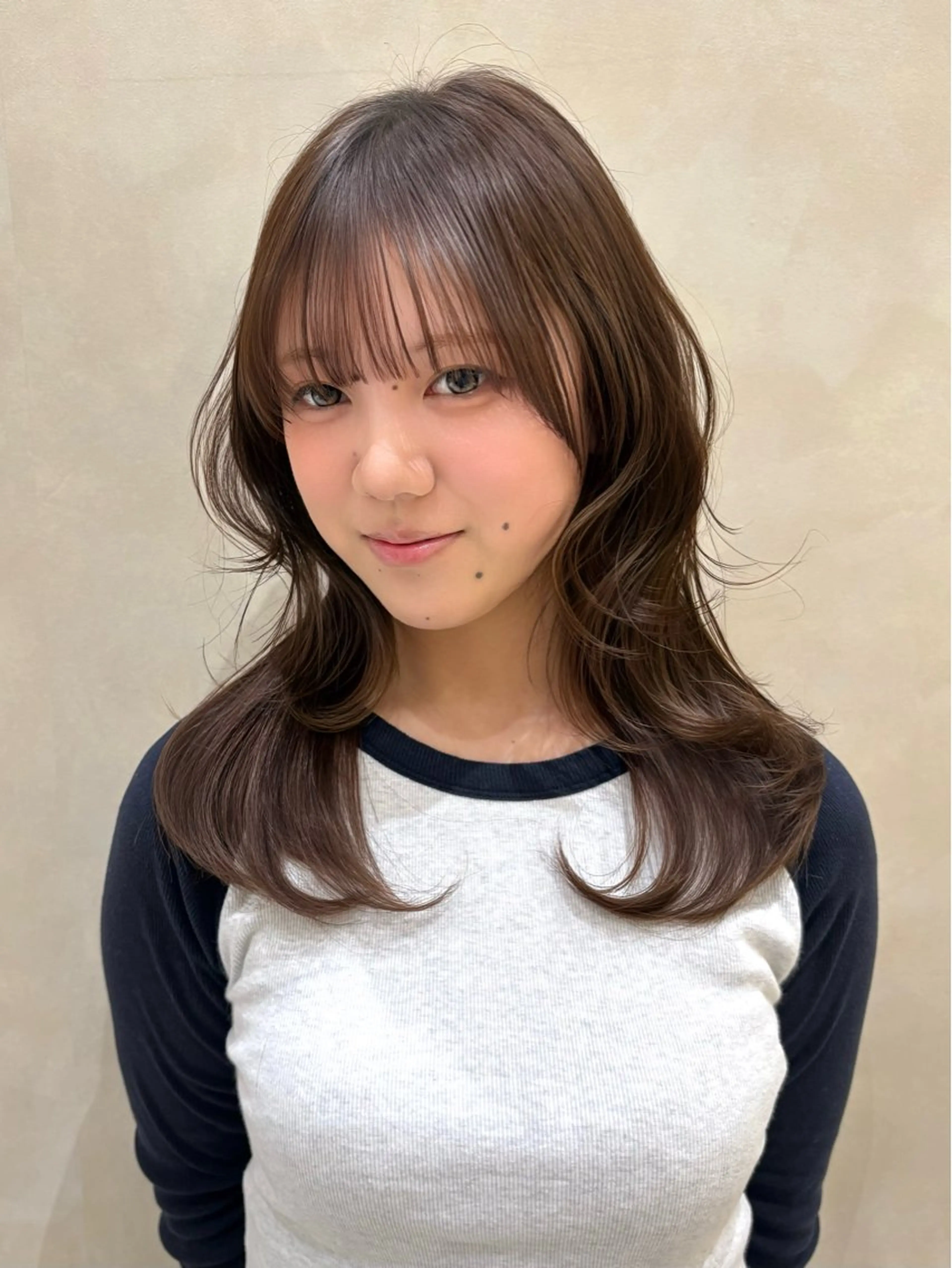 ロング カット ヘアカラー トリートメント 透明感カラー/艶髪/ 高城潤也のヘアスタイル