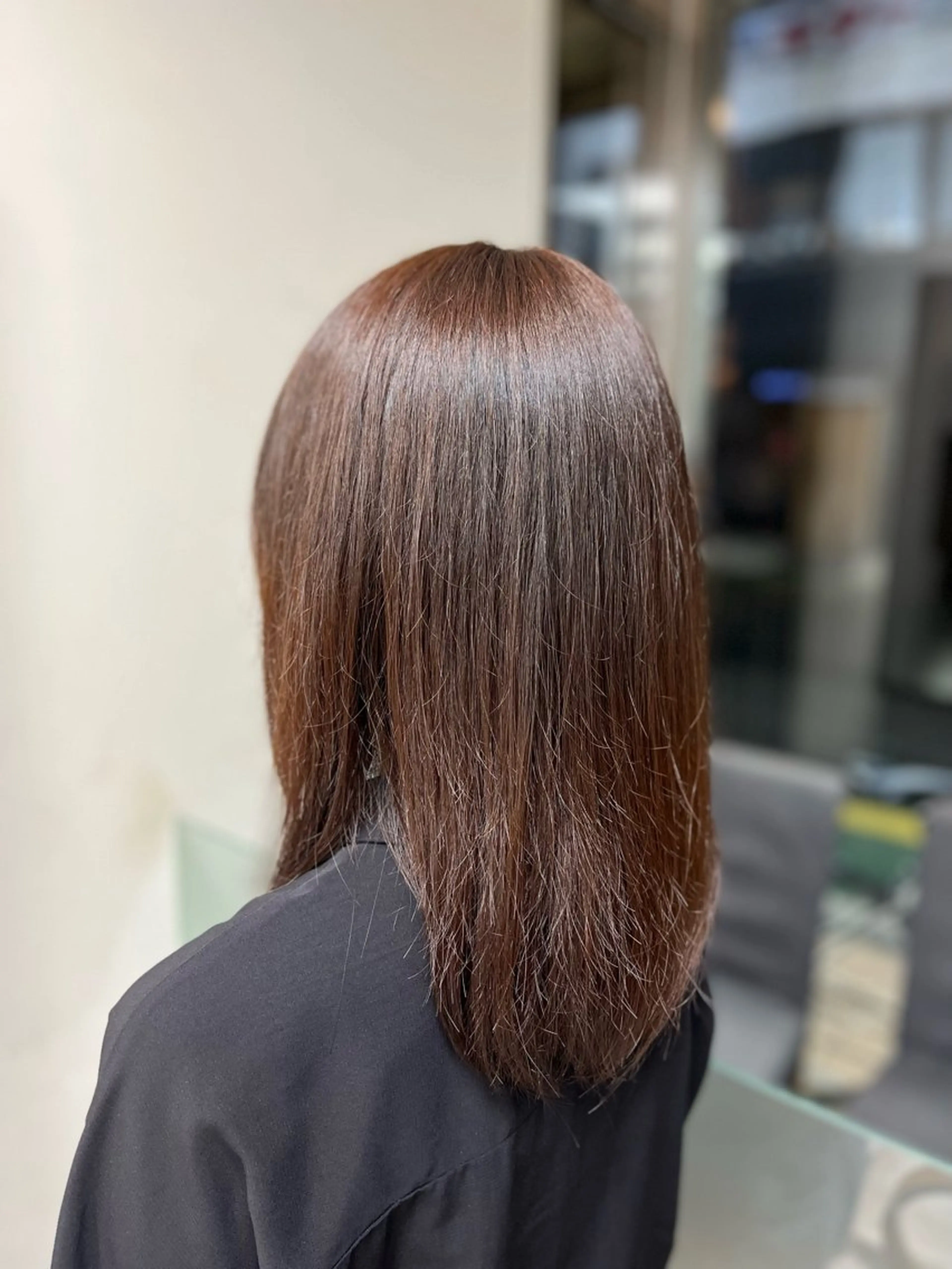 カラー ☘️上村 ☘️髪質 改善/透明感カラーのヘアスタイル