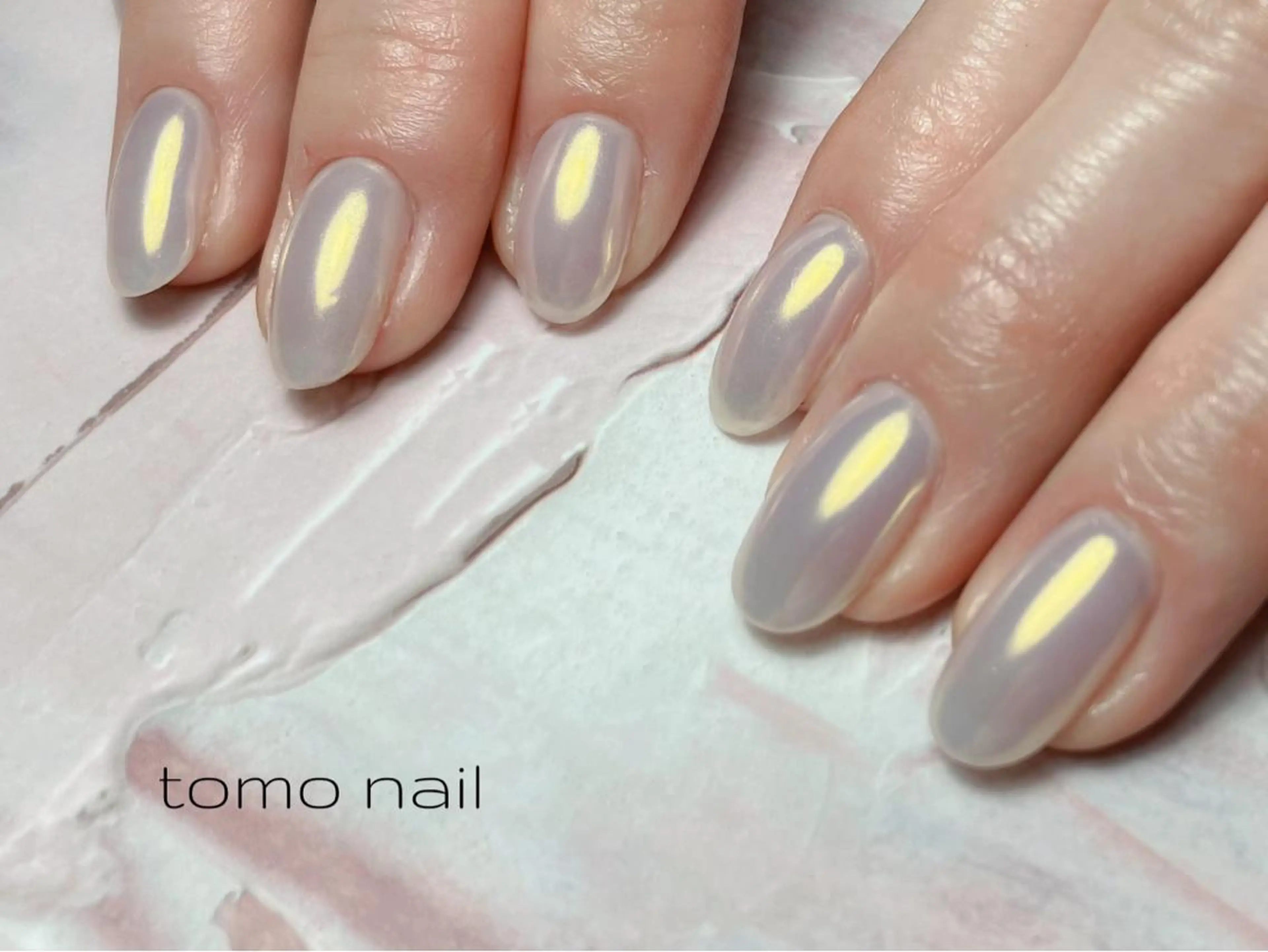 ネイル ミラーネイル nail salon tomoのネイルデザイン