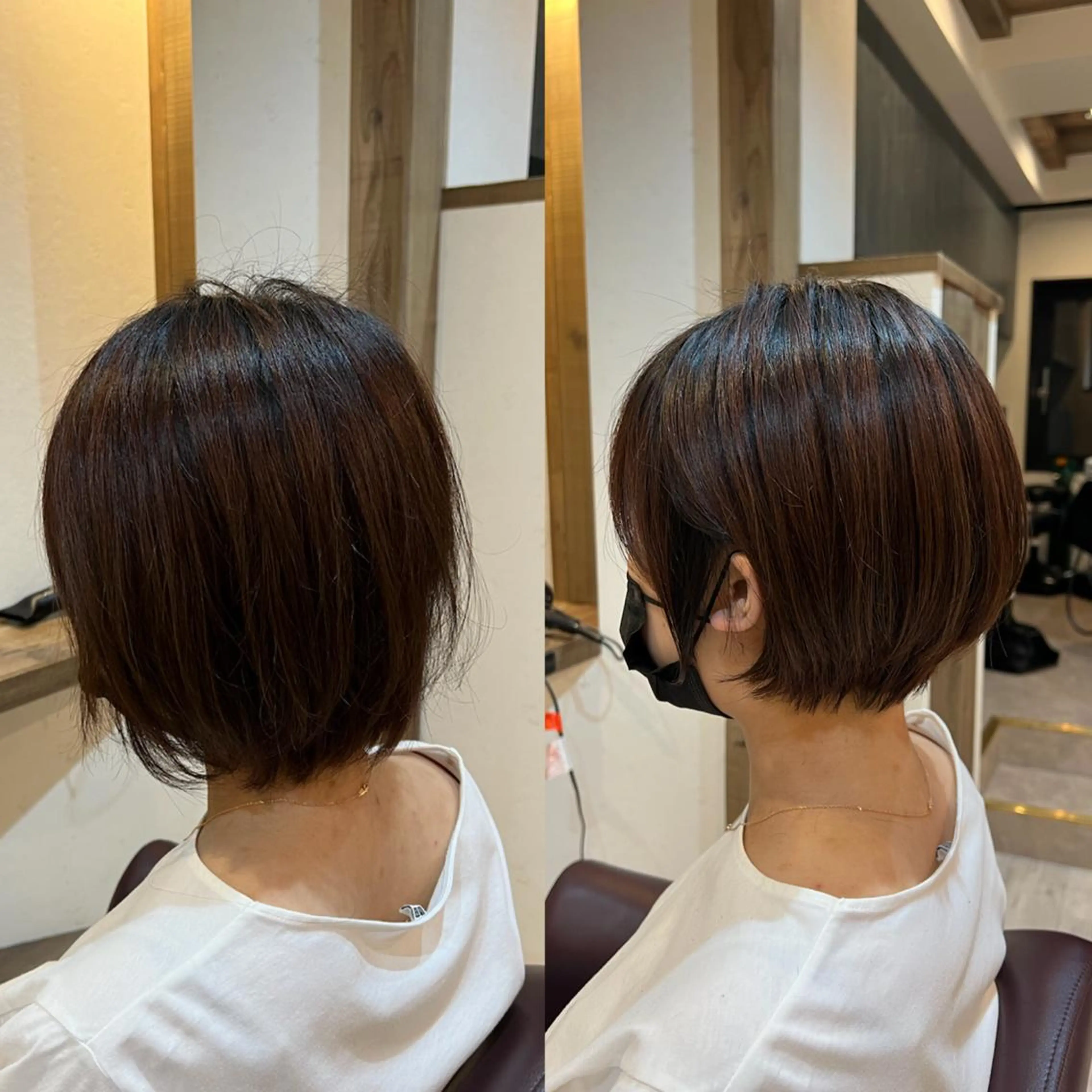 ショート ショートヘア カット 工藤 梨花のヘアスタイル