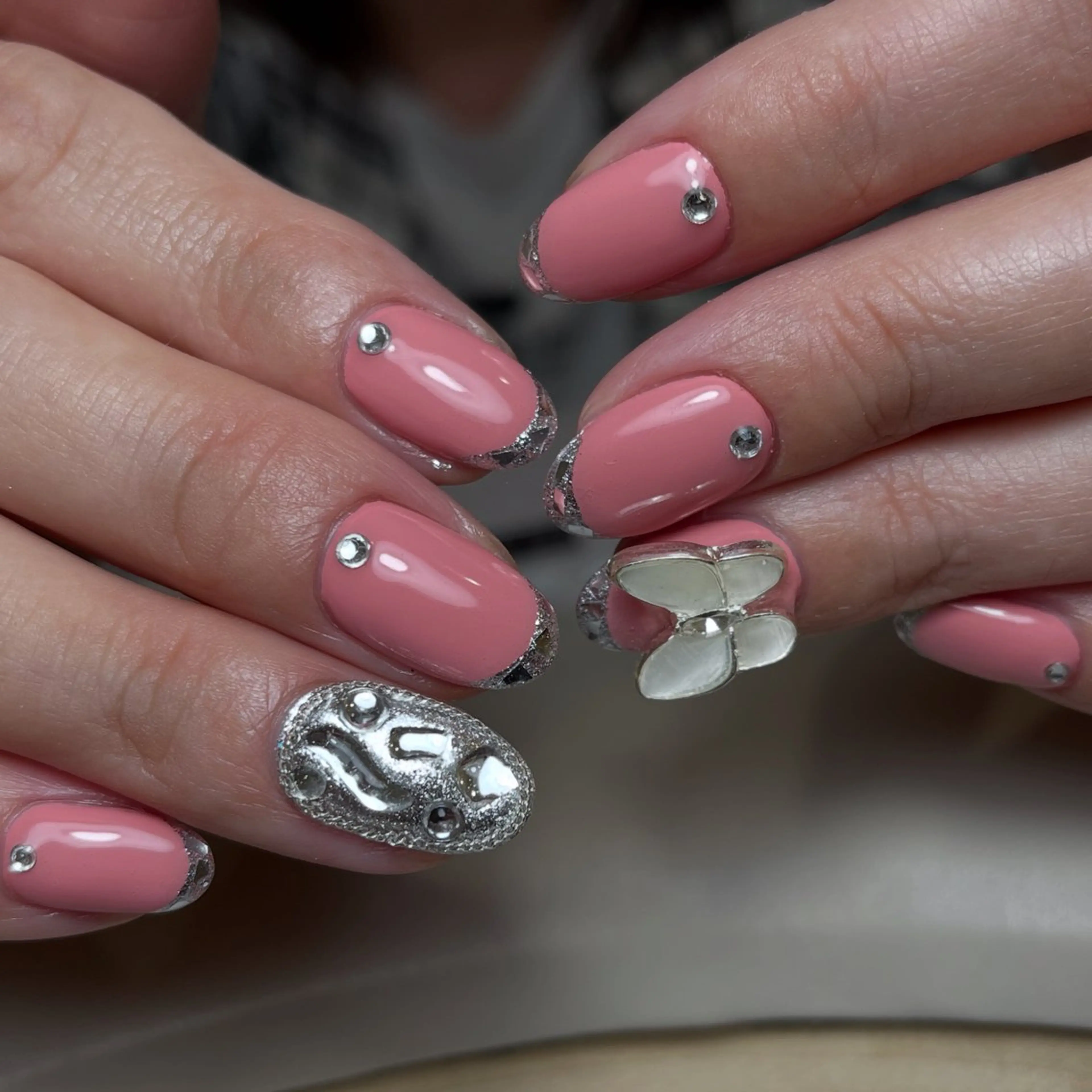 ネイル ハンドネイル r'e blanc wakaのネイルデザイン