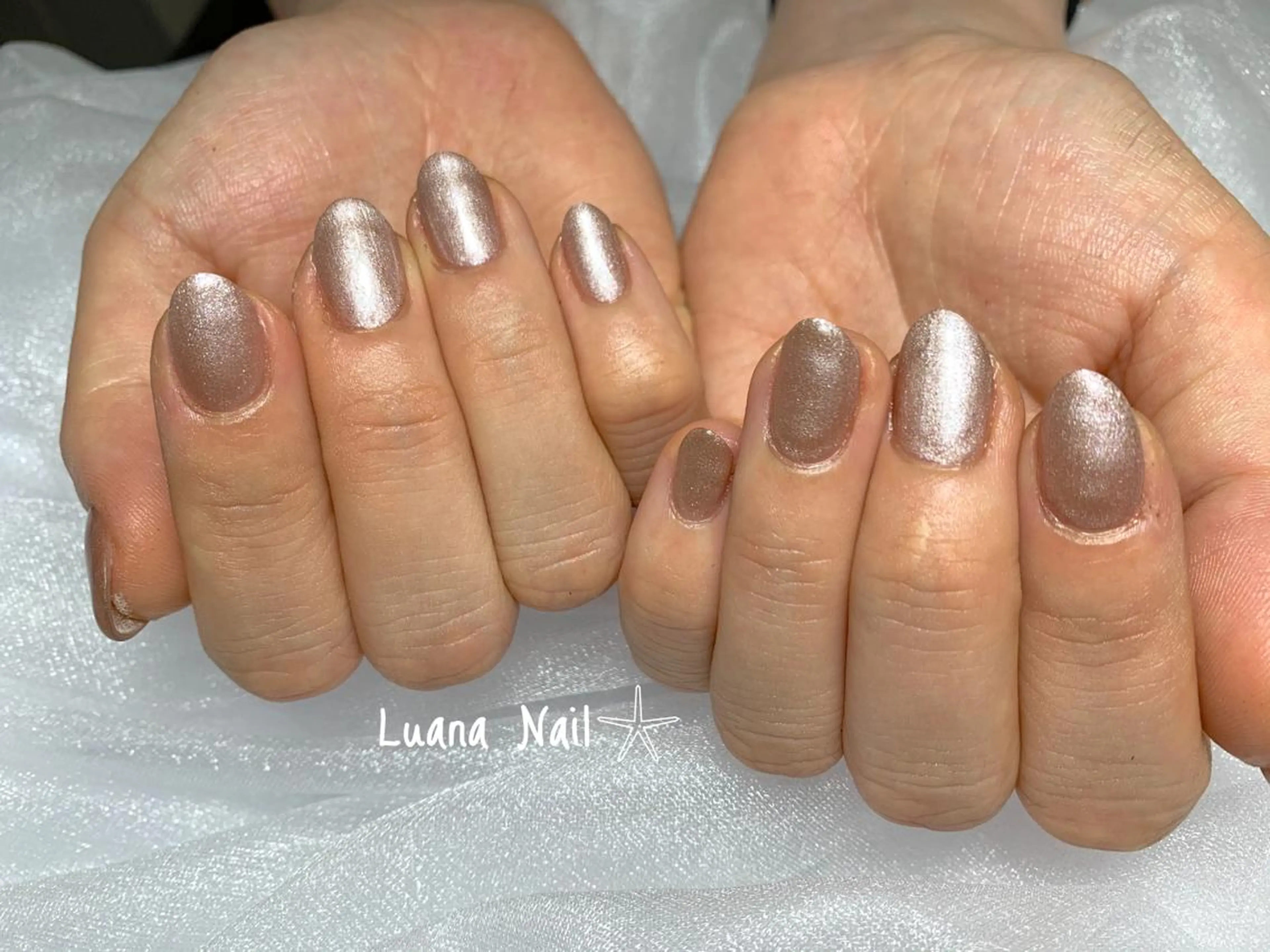 ネイル ワンカラーネイル ハンドネイル BeauJu by Luana Nail所属・BeauJu by Luana Nailのネイルデザイン