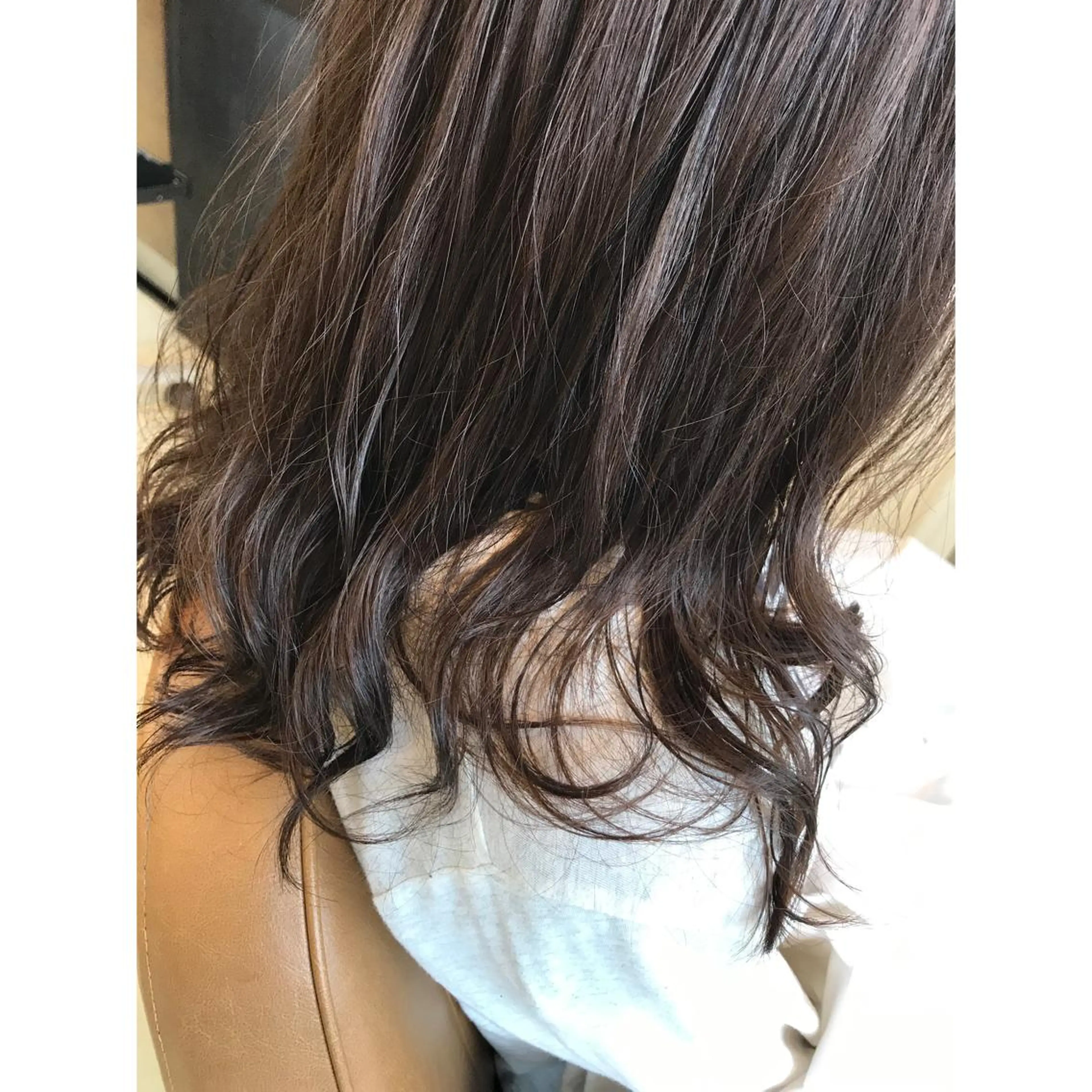 ロング パーマ デジタルパーマ 坂西 春果のマツエク・マツパデザイン