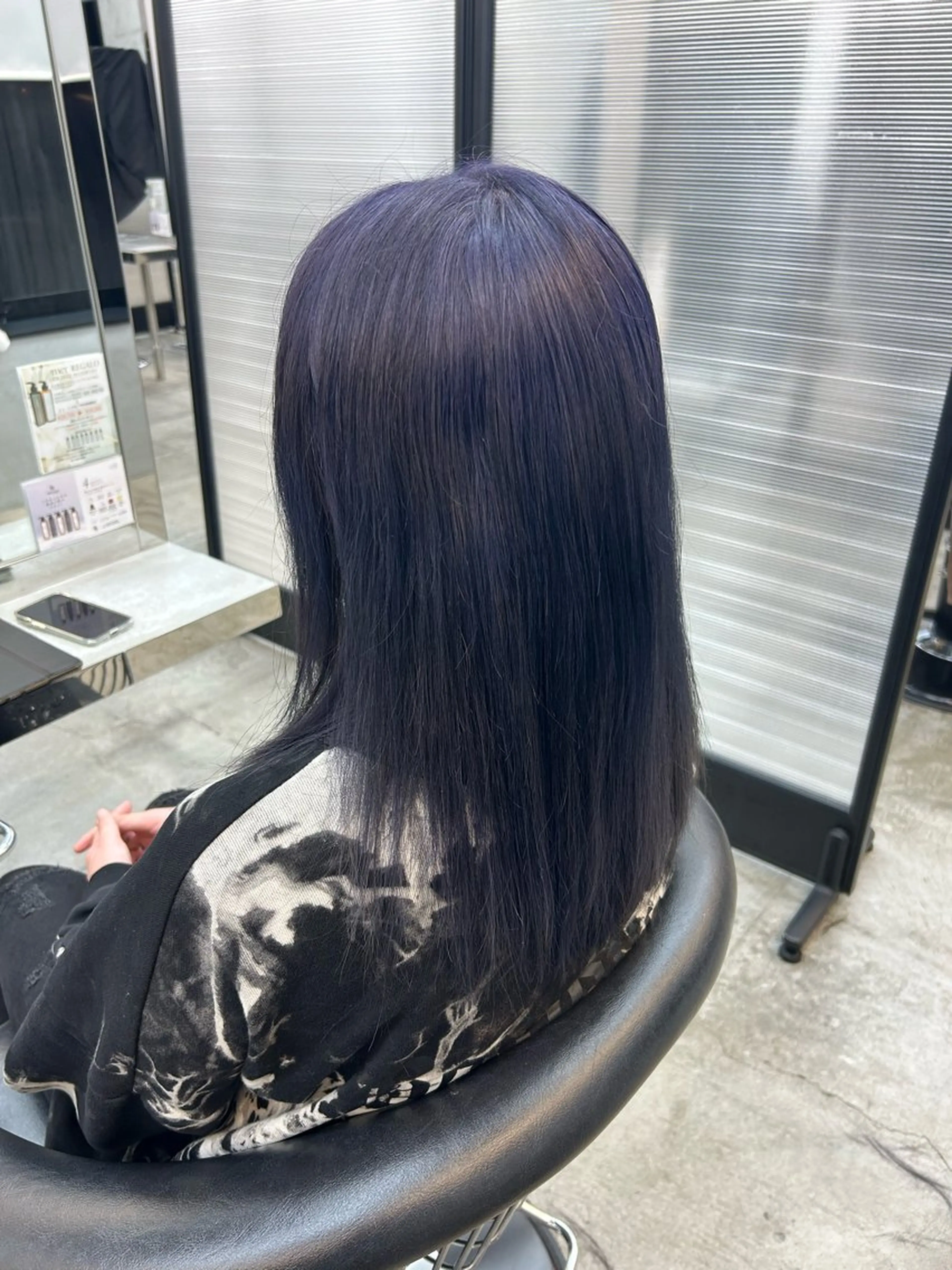 セミロング カラー 鈴木 杏奈のヘアスタイル