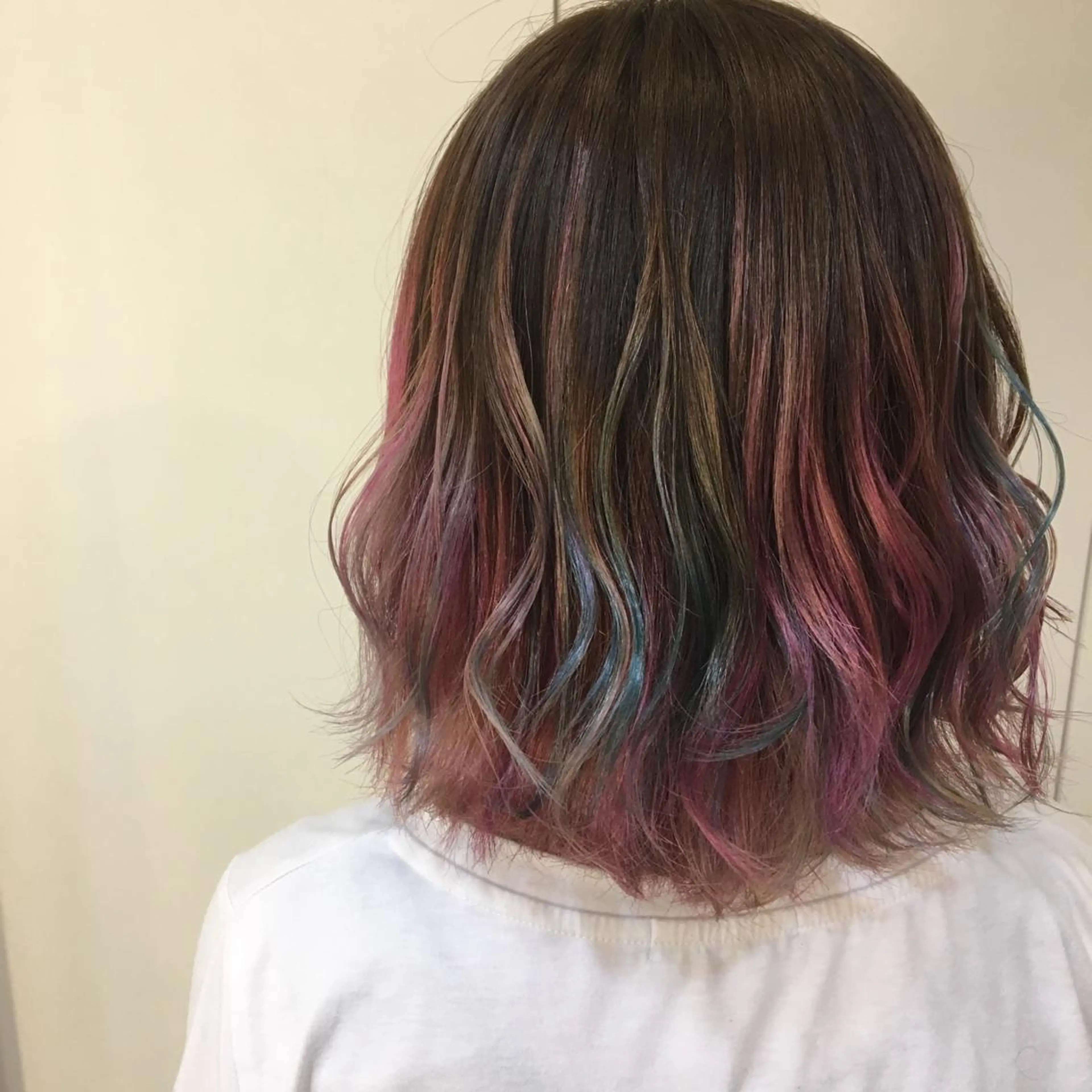 ミディアム 広がり、まとまらない お悩み改善/ 中田のヘアスタイル