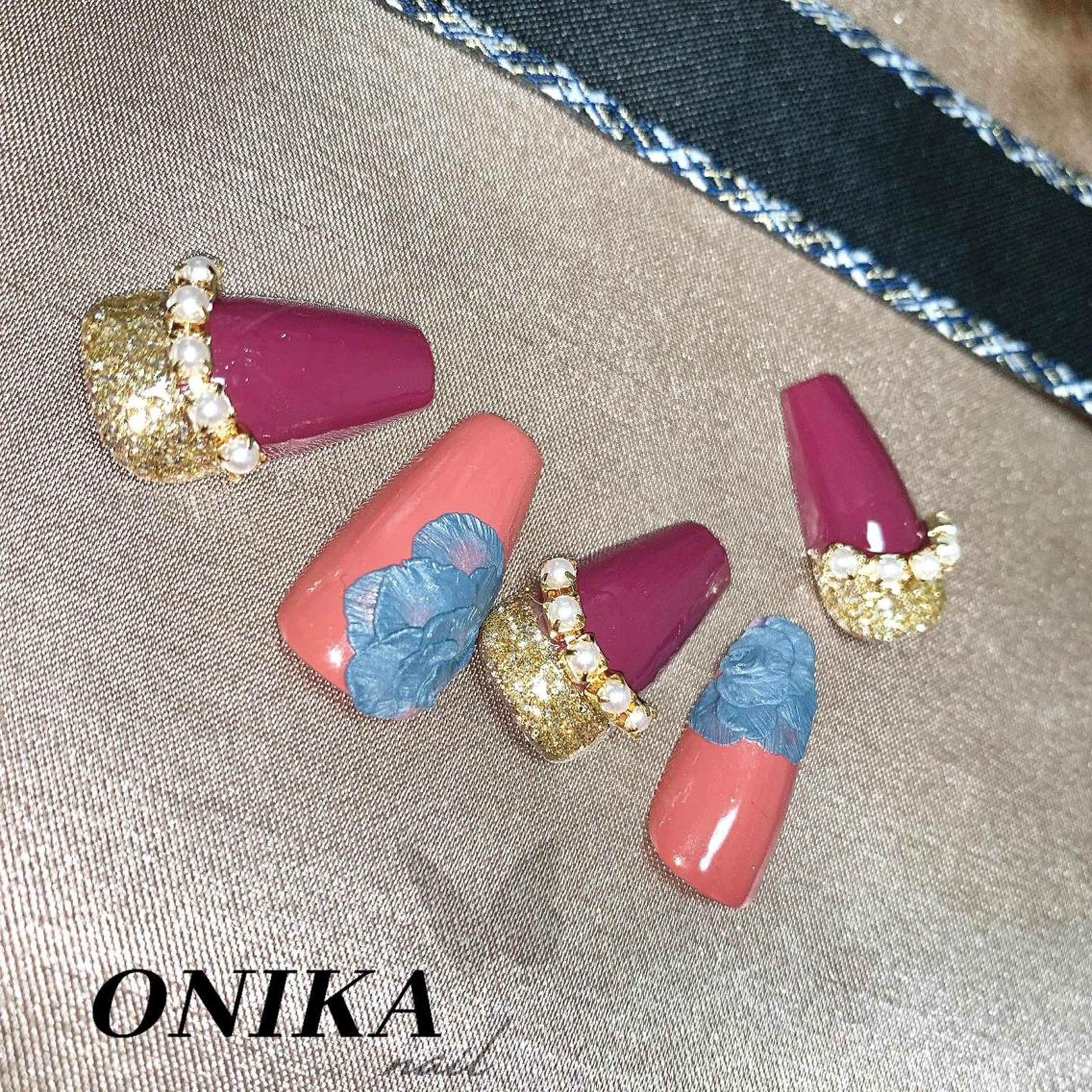 ネイル ONIKA Nail 表参道A4徒歩3分のネイルデザイン