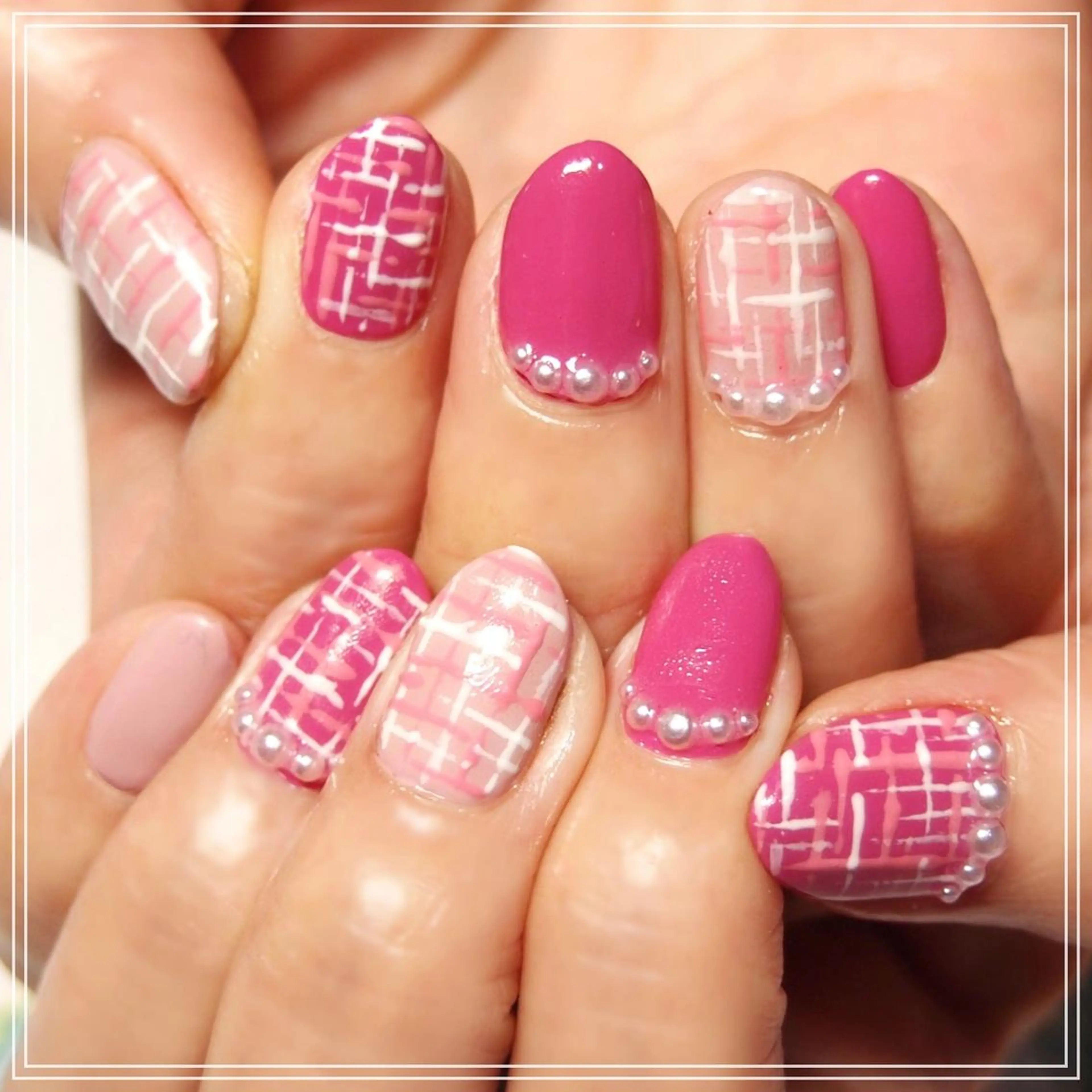 ネイル ハンドネイル 山田 麻衣のネイルデザイン