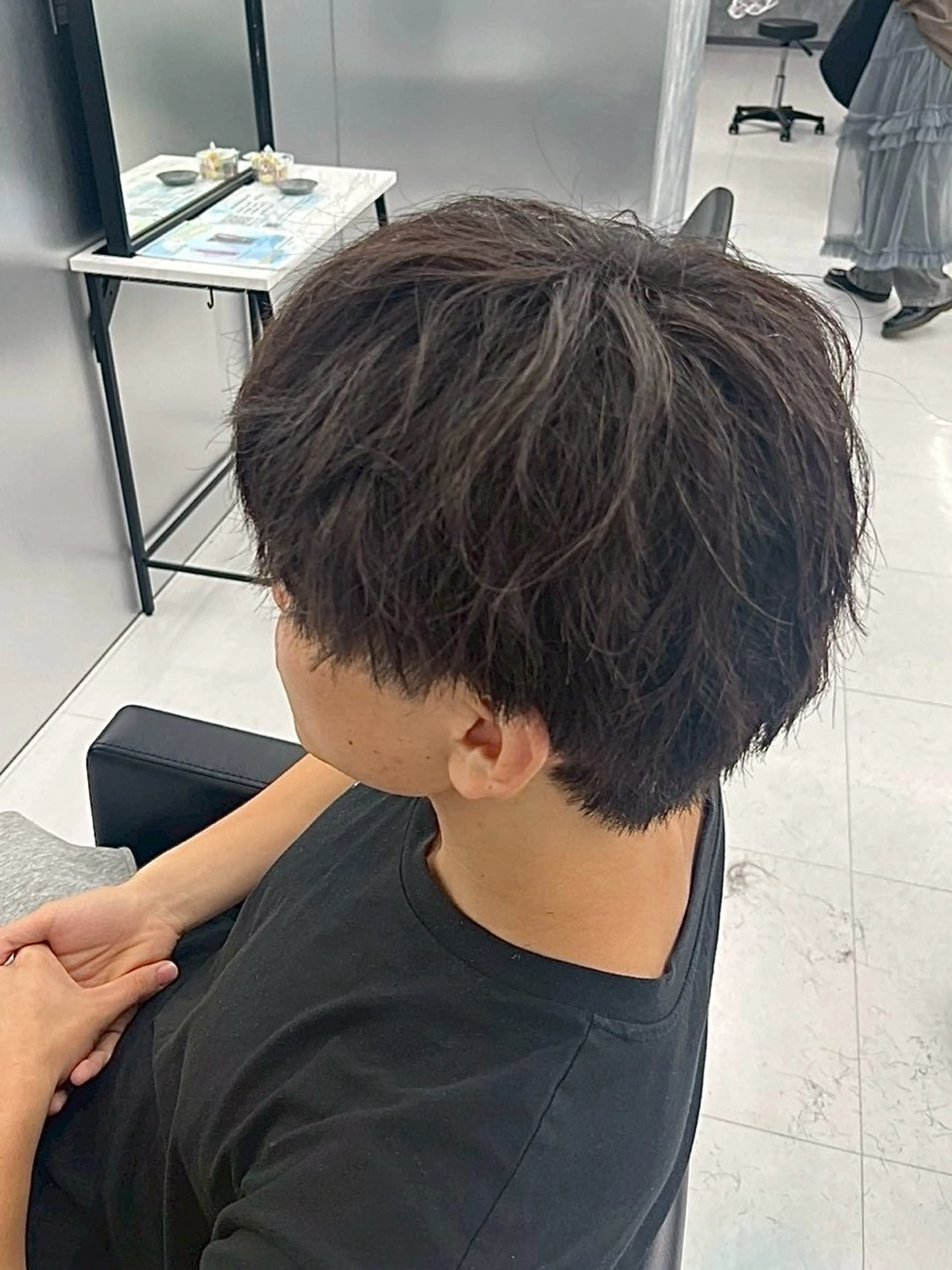メンズ 🦋ハイトーン×ア レンジ💫Leenaのヘアスタイル