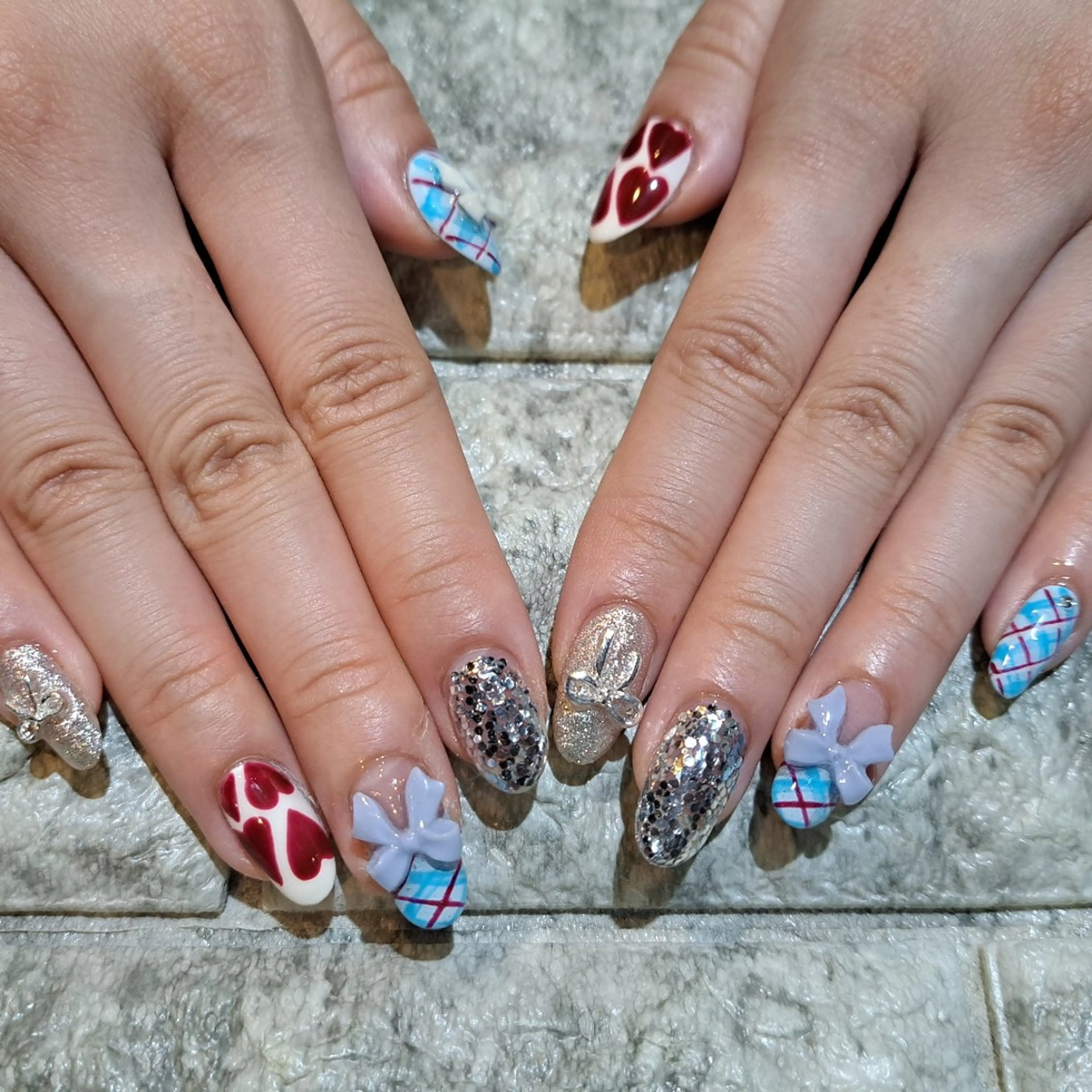 ネイル ハンドネイル RounGe町田店 🧸大谷のネイルデザイン