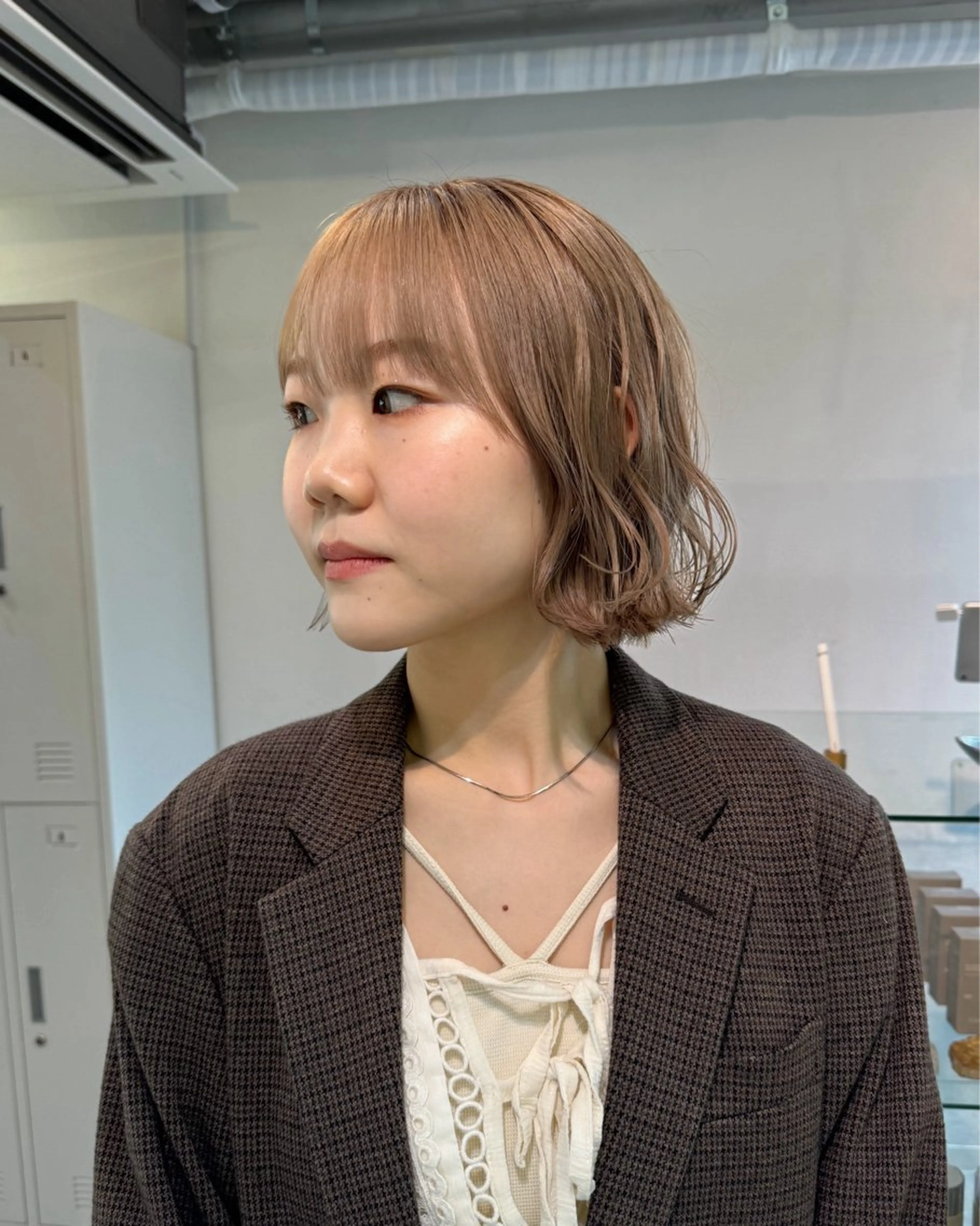 ショート カラー ブリーチ Seeknext // Rukaのヘアスタイル