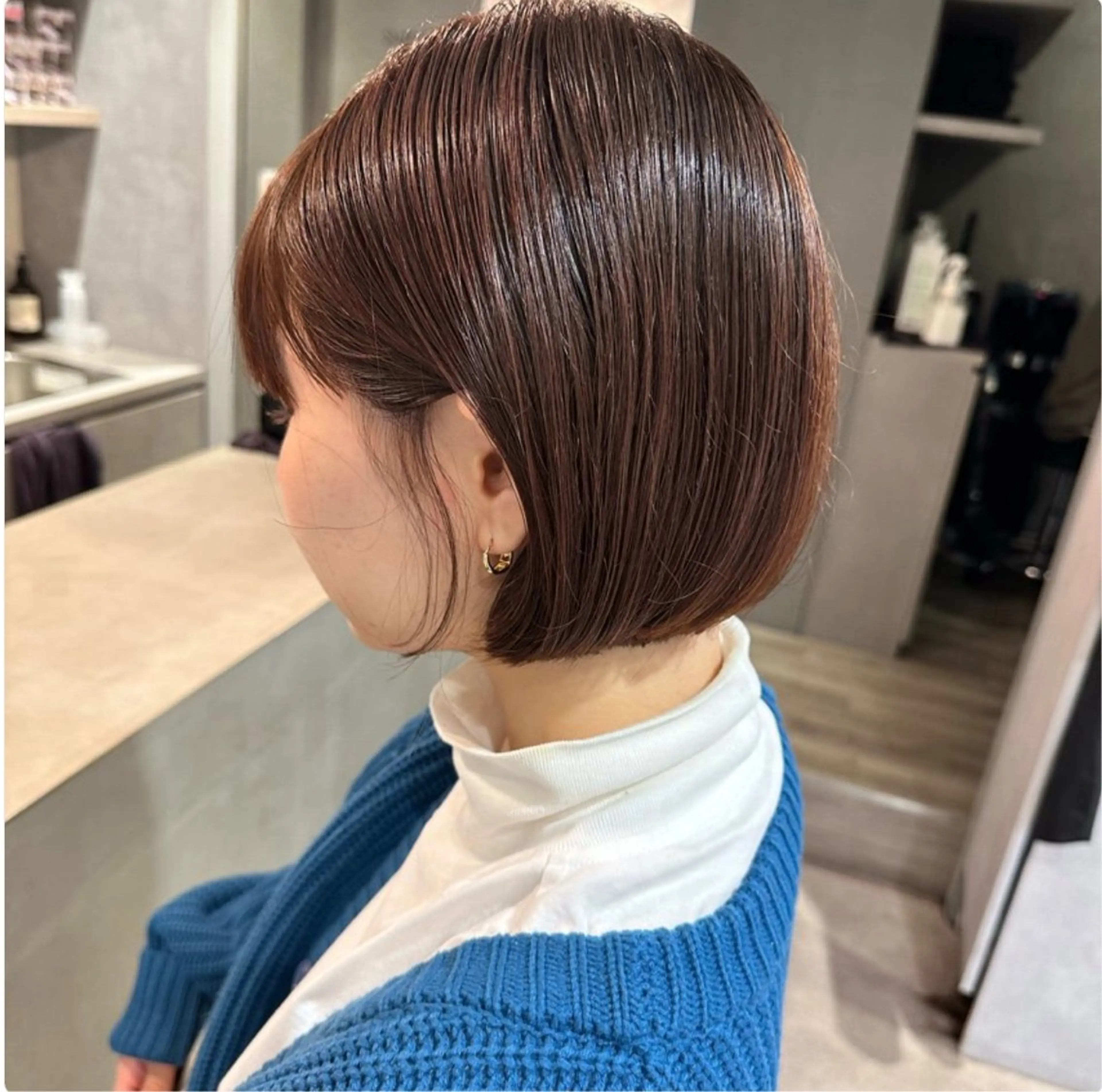 ショート カラー カット ヘアカラー トリートメント 韓国風/オシャレ /縮毛矯正/滝口琴未のヘアスタイル