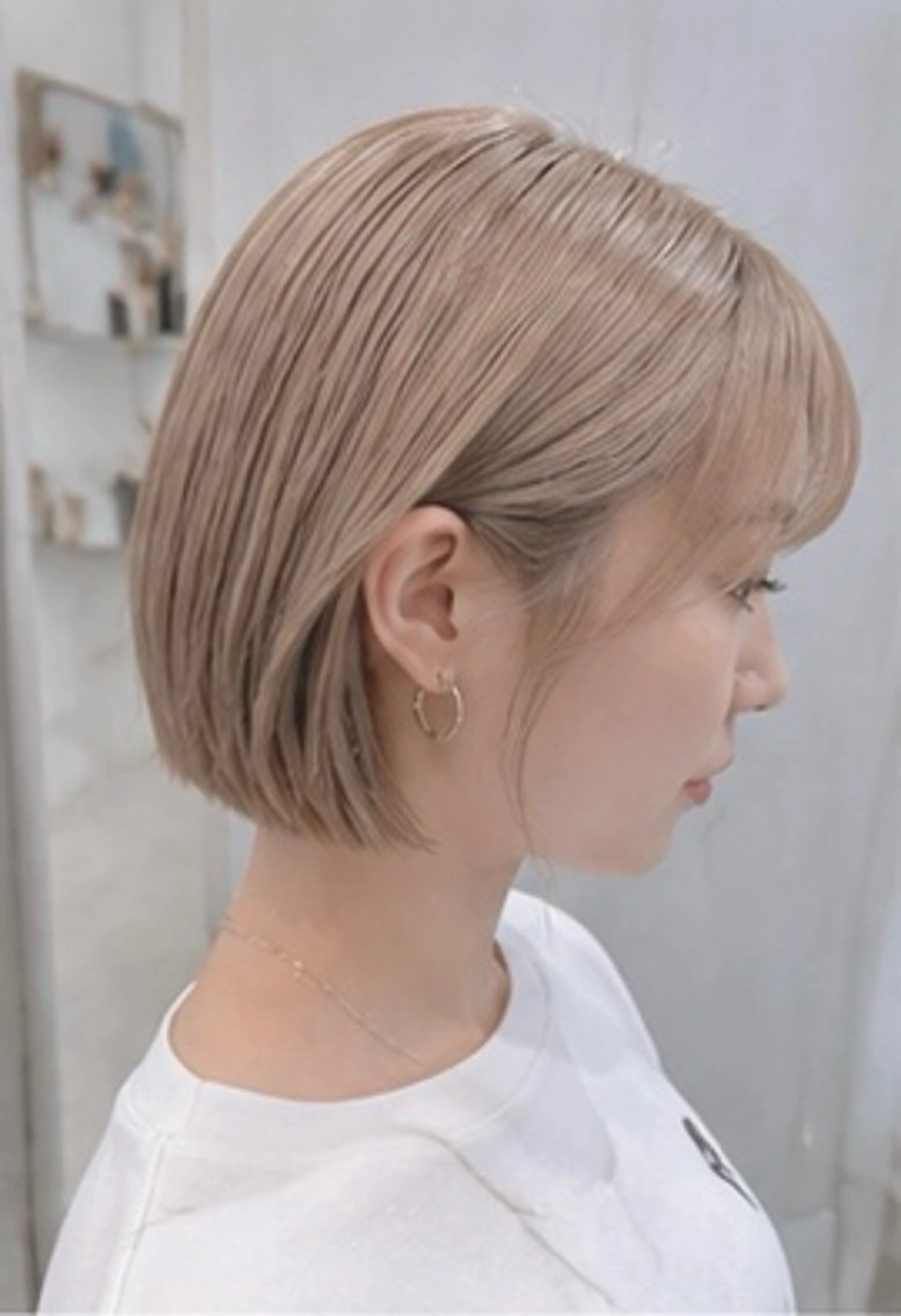 ミディアム カラー ヘアカラー カラー特化/ブリーチ 梅田中崎町/あかりのヘアスタイル