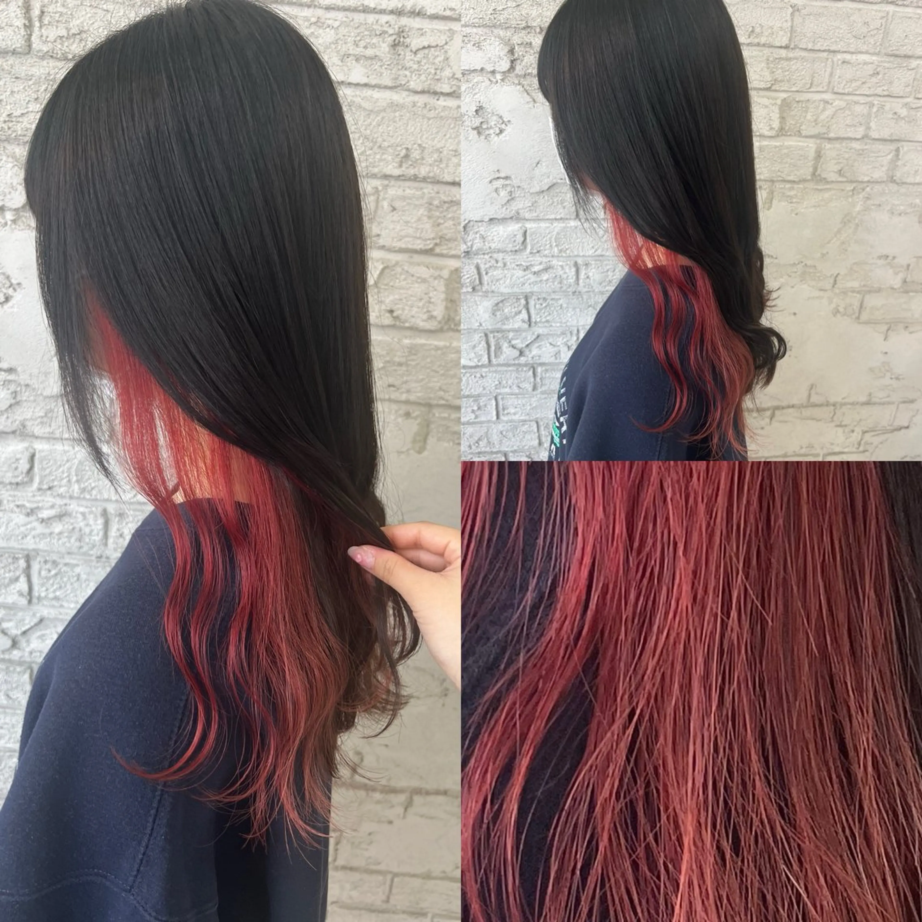 ロング ヘアカラー エクステ＆艶カラー 🎀YURINA🎀のヘアスタイル