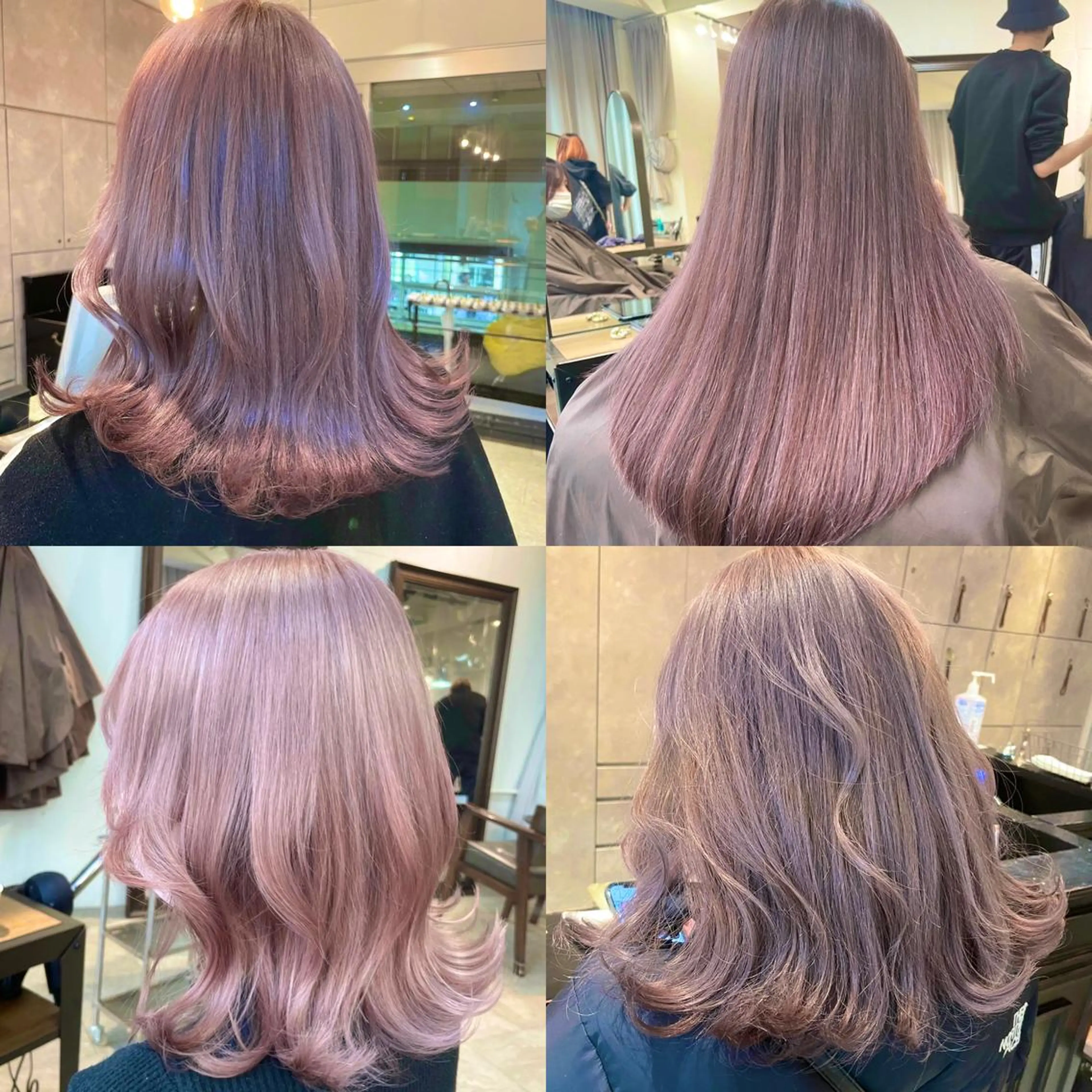 ロング カラー ヘアアレンジ カット ヘアカラー 🌹TikTok４万 ﾌｫﾛﾜｰ🌹AKIのヘアスタイル